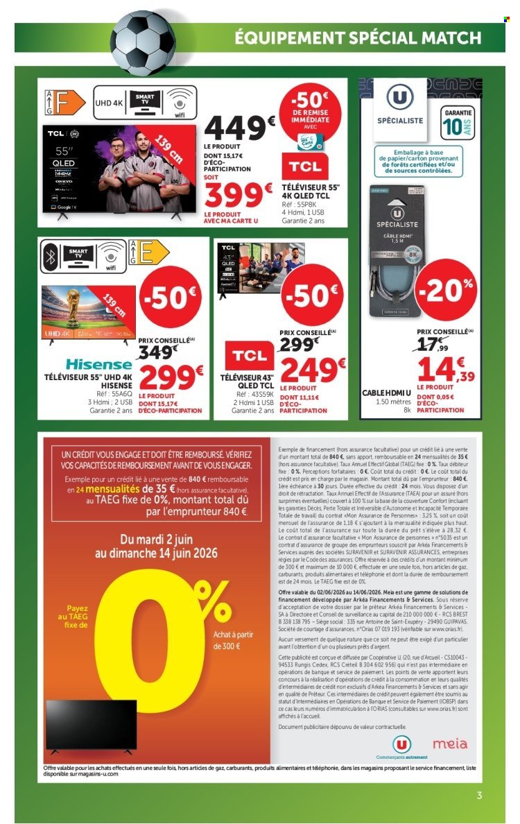 Catalogue SUPER U - Coup d'envoi des prix bas