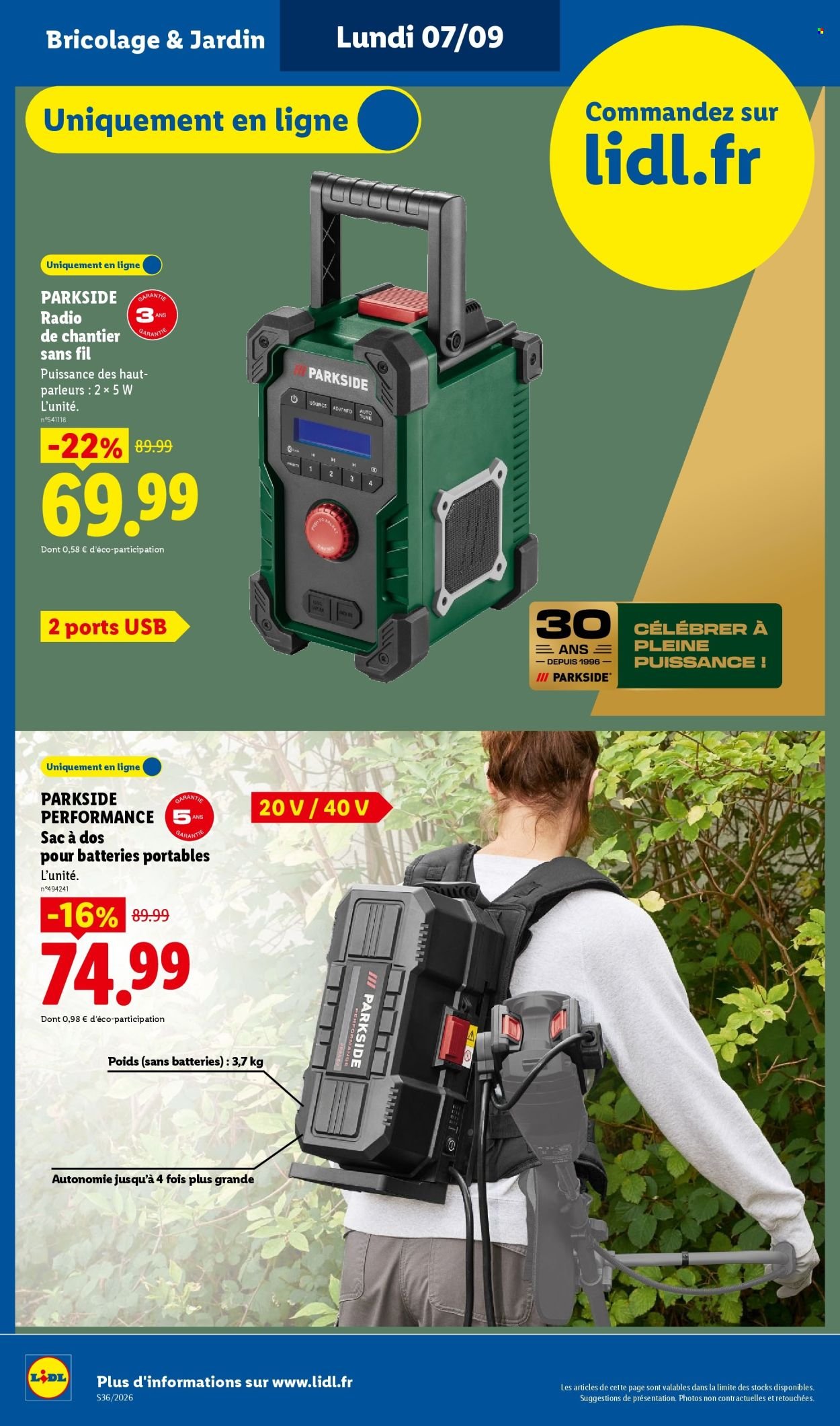 Catalogue LIDL - Les promos de la semaine