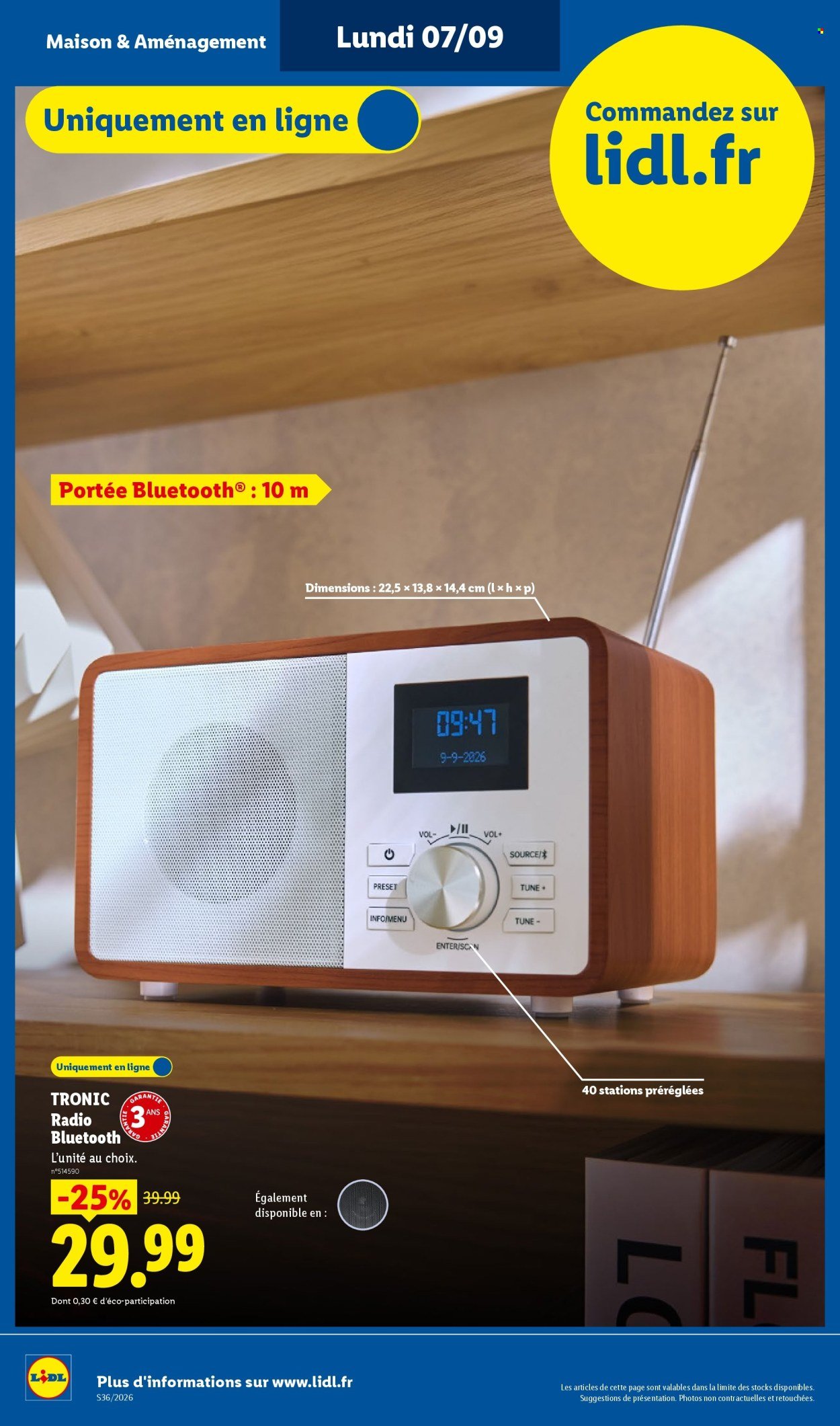 Catalogue LIDL - Les promos de la semaine