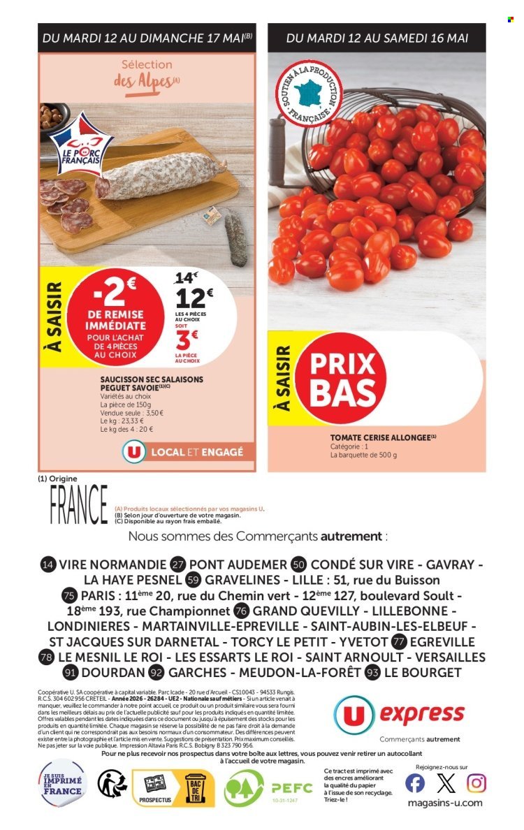 Catalogue U EXPRESS - Les prix bas dans votre magasin