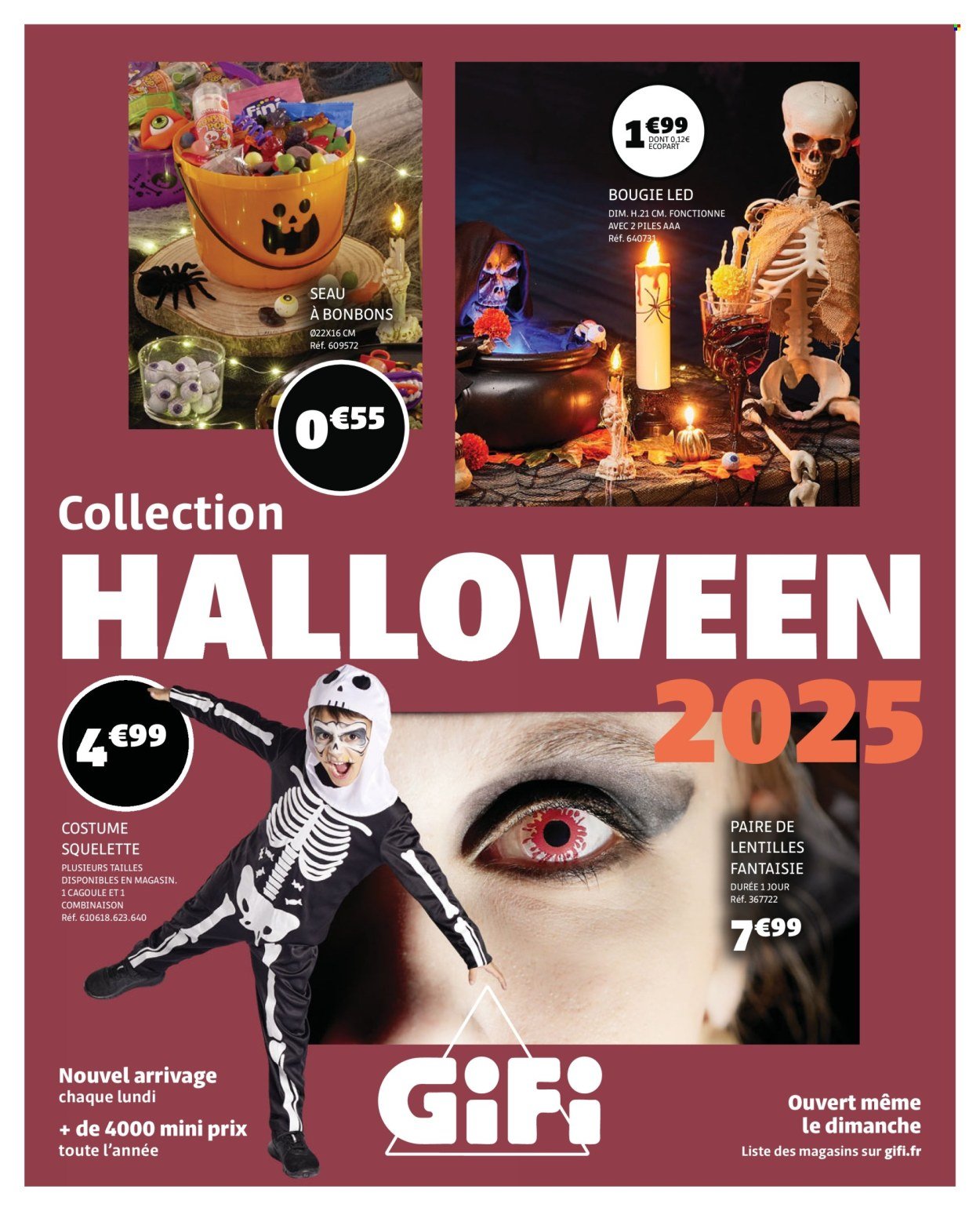 Catalogue GIFI - Halloween (2025-09-30 - 2025-11-03)