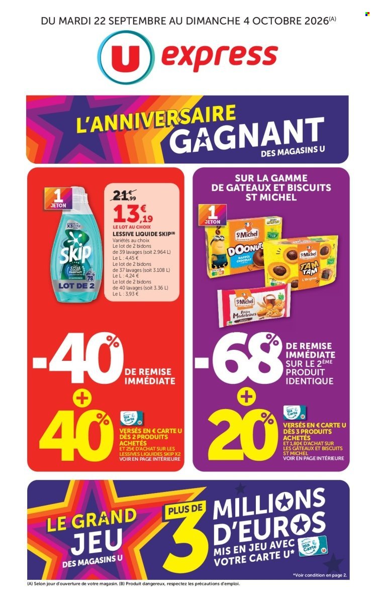 Catalogue U EXPRESS - Anniversaire gagnant des Magasins U