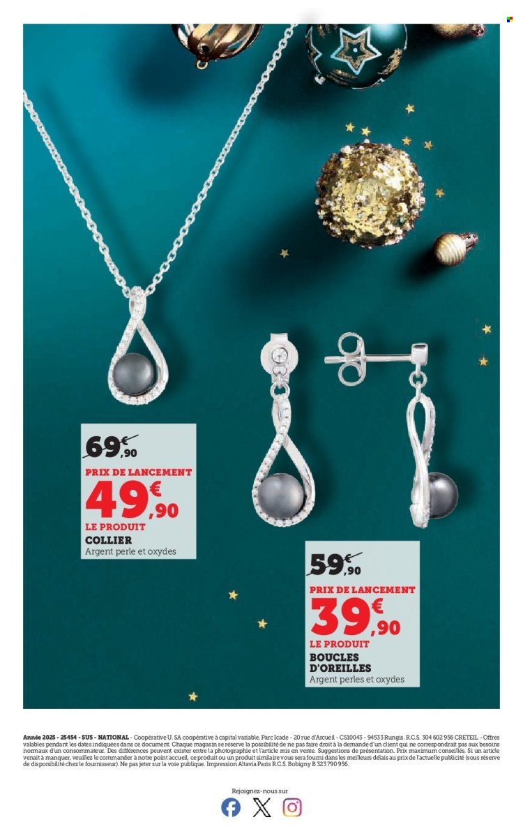 Catalogue SUPER U - Noël spécial bijoux (2025-11-25 - 2025-12-24)