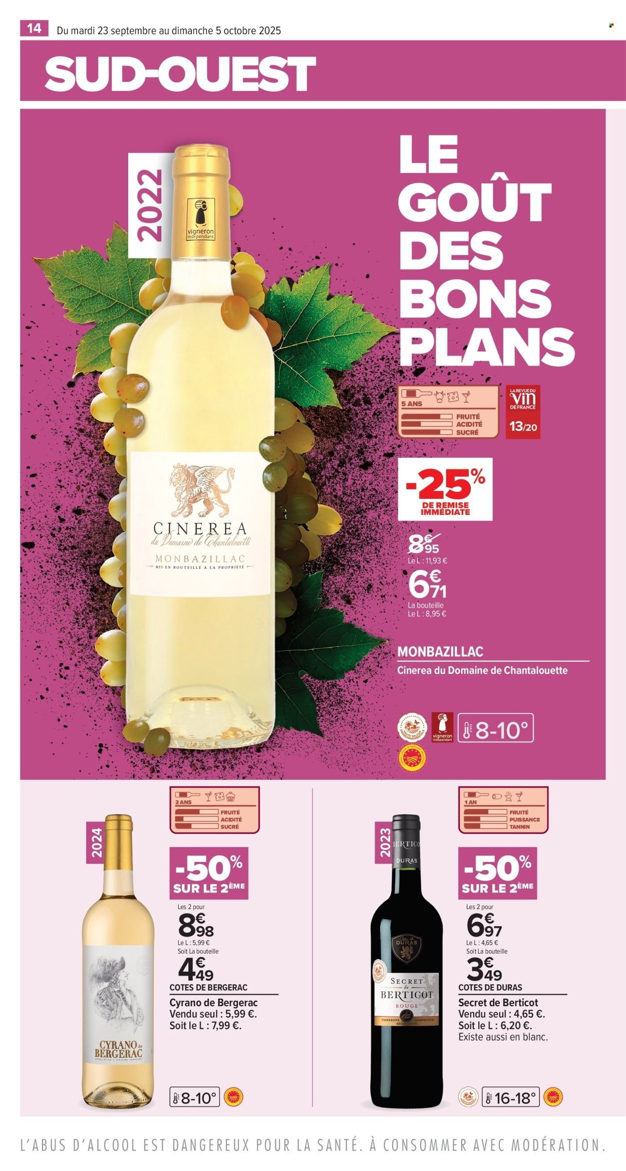 Catalogue CARREFOUR CONTACT - FOIRE AUX VINS AUTOMNE (2025-09-23 - 2025-10-05)