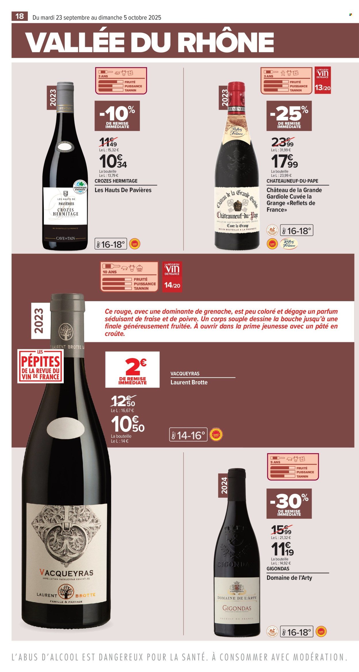 Catalogue CARREFOUR CONTACT - FOIRE AUX VINS AUTOMNE (2025-09-23 - 2025-10-05)