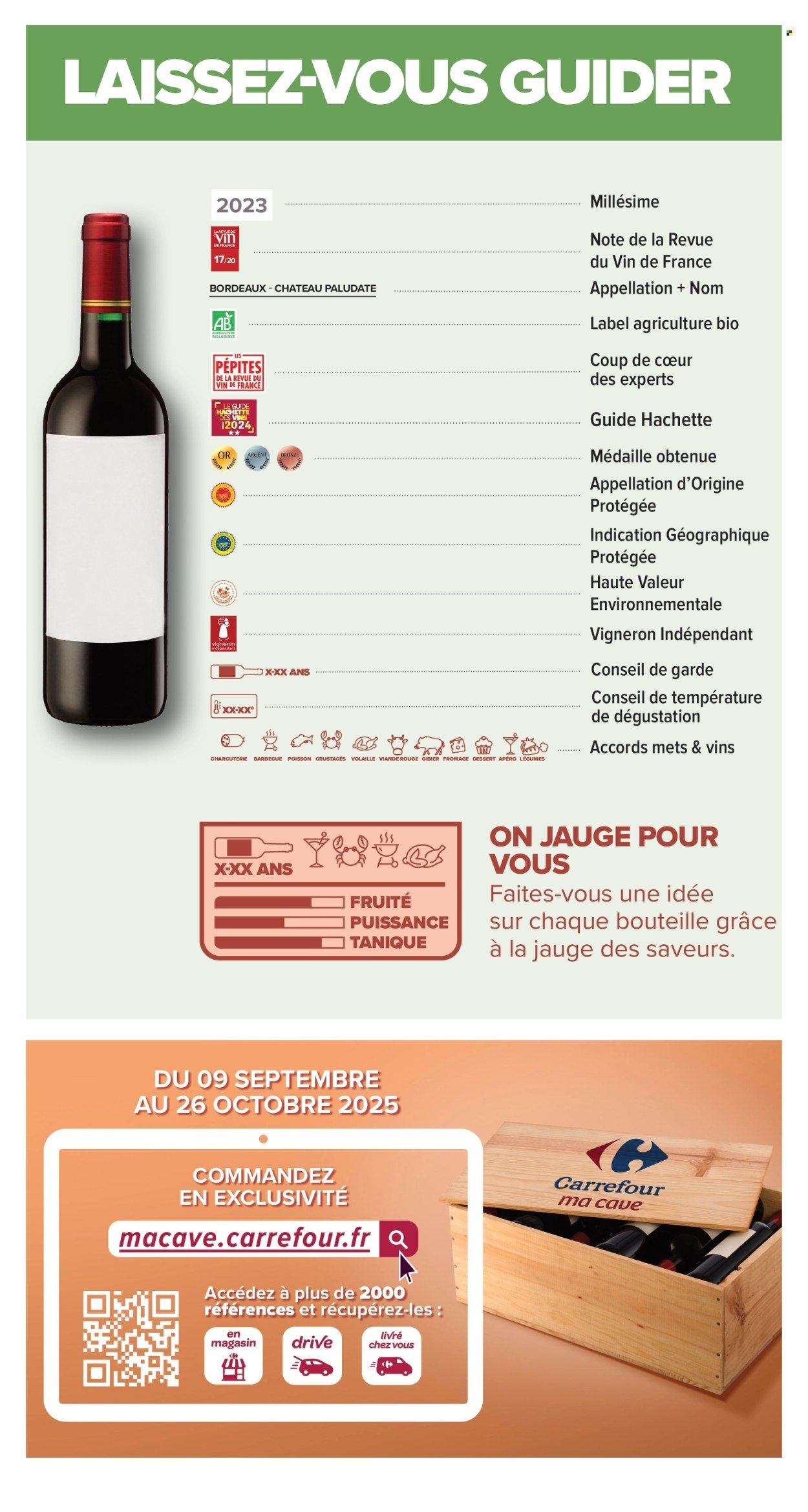 Catalogue CARREFOUR CONTACT - FOIRE AUX VINS AUTOMNE (2025-09-23 - 2025-10-05)