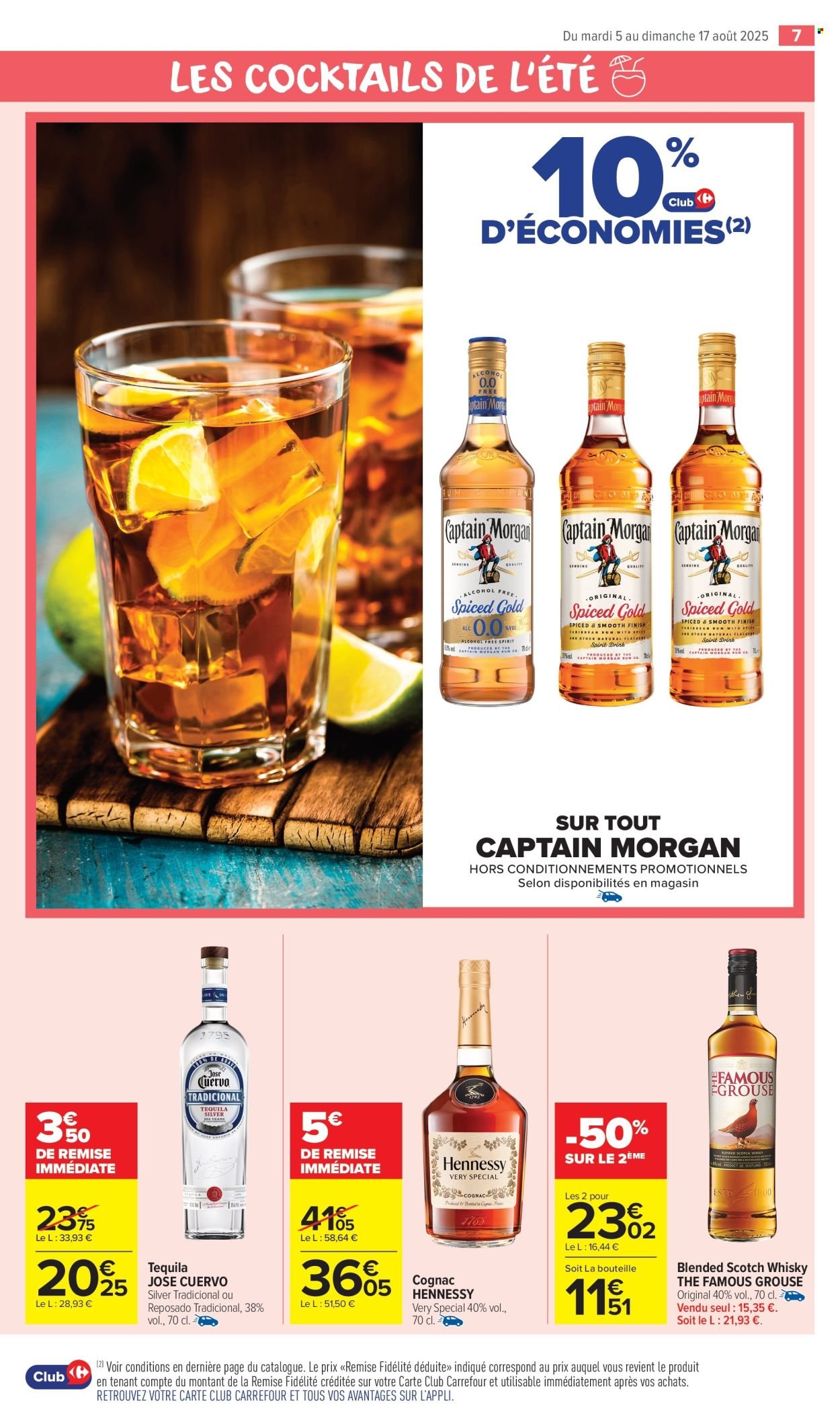 Catalogue CARREFOUR MARKET - LES COCKTAILS DE L'ETE ! (2025-08-05 - 2025-08-17)