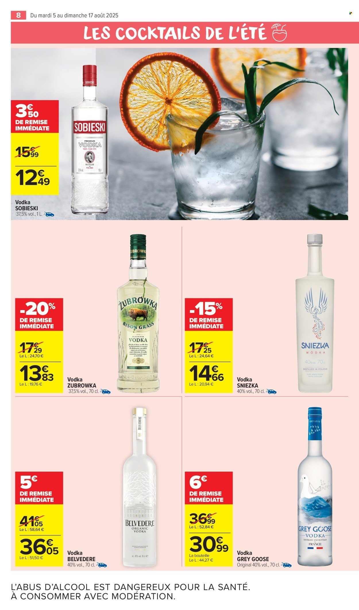 Catalogue CARREFOUR MARKET - LES COCKTAILS DE L'ETE ! (2025-08-05 - 2025-08-17)