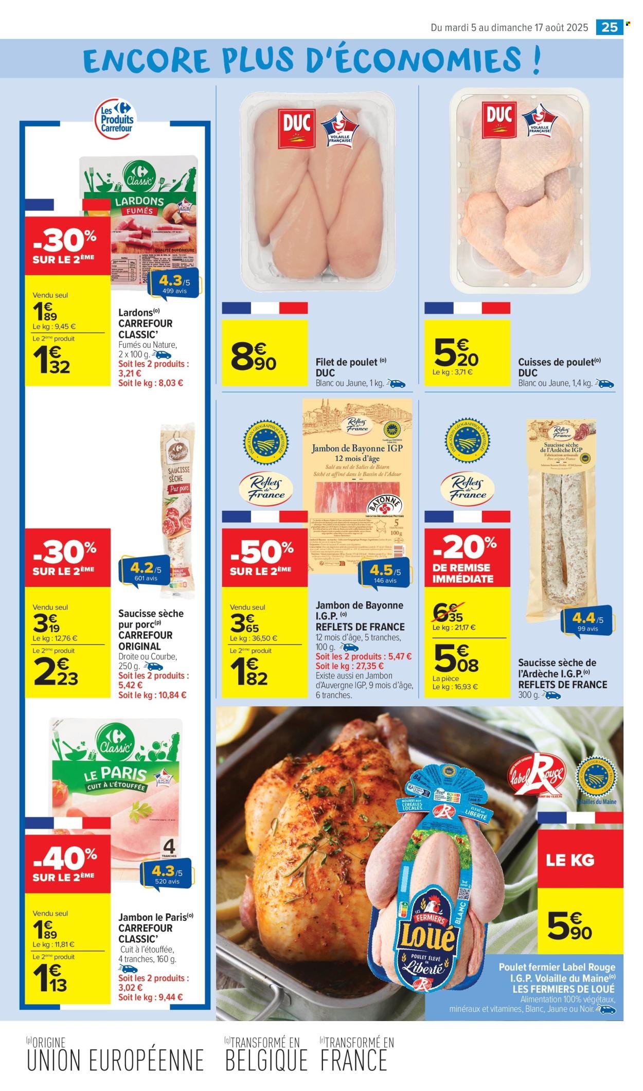Catalogue CARREFOUR MARKET - LES COCKTAILS DE L'ETE ! (2025-08-05 - 2025-08-17)