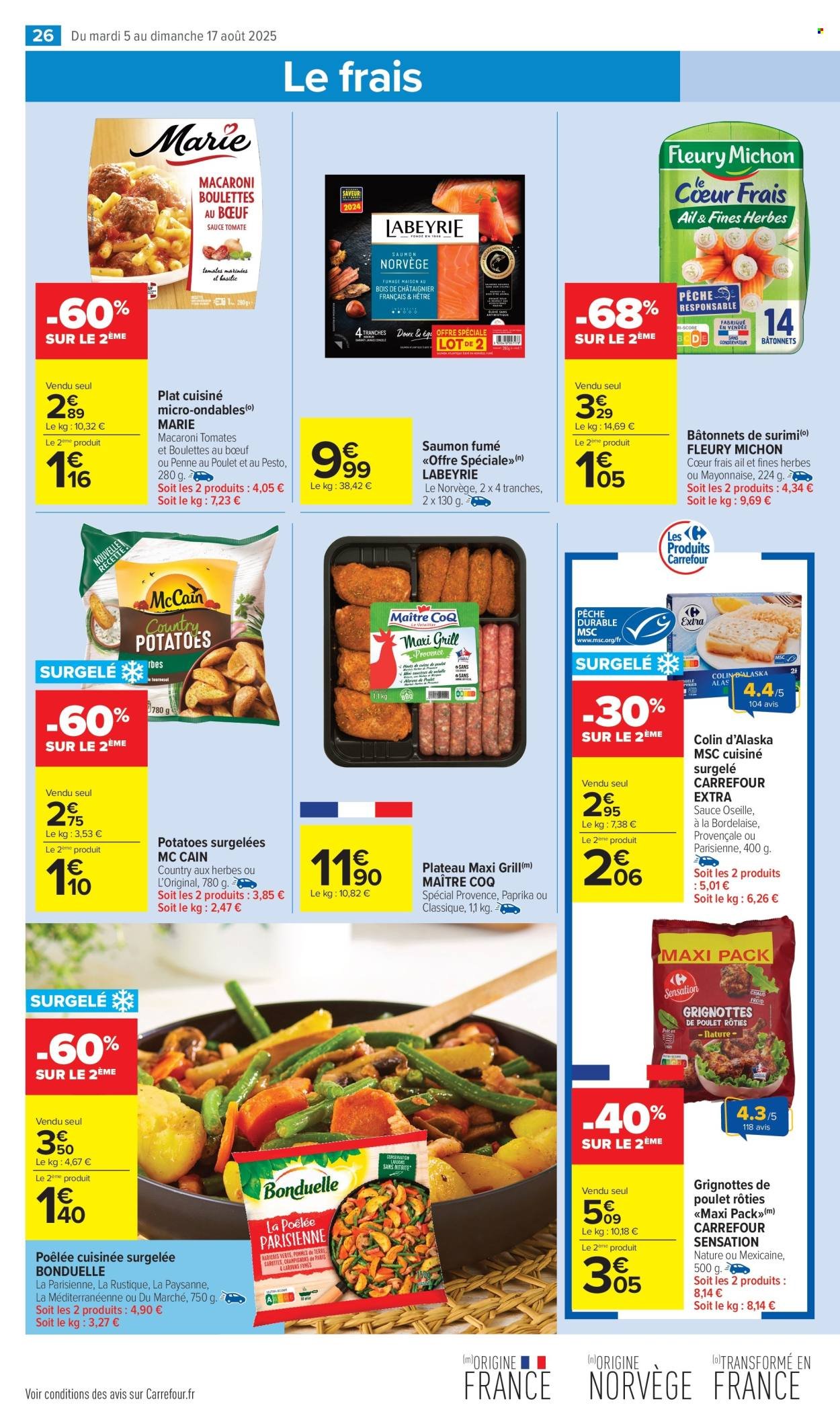 Catalogue CARREFOUR MARKET - LES COCKTAILS DE L'ETE ! (2025-08-05 - 2025-08-17)