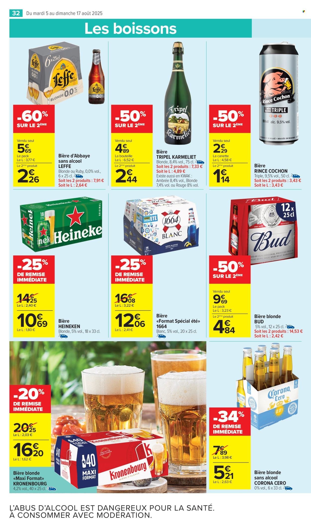 Catalogue CARREFOUR MARKET - LES COCKTAILS DE L'ETE ! (2025-08-05 - 2025-08-17)