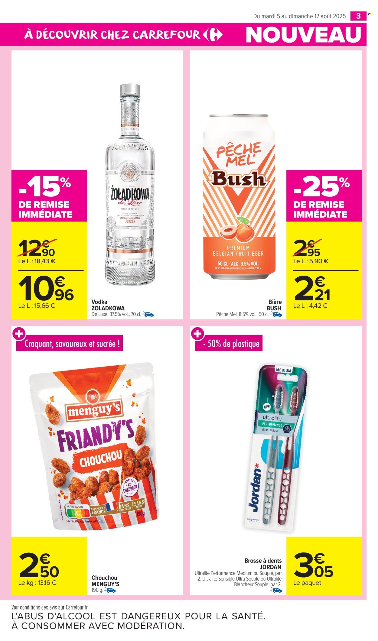 Catalogue CARREFOUR MARKET - LES COCKTAILS DE L'ETE ! (2025-08-05 - 2025-08-17)