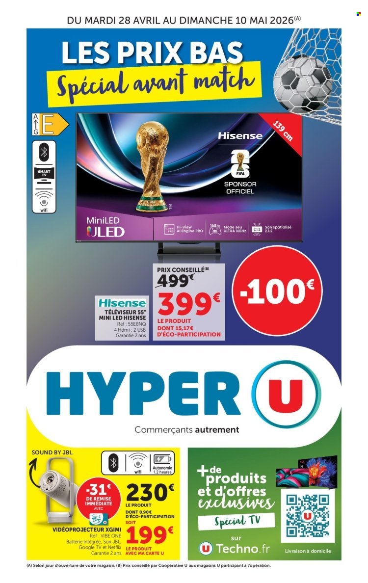 Catalogue HYPER U - L'avant match à prix bas