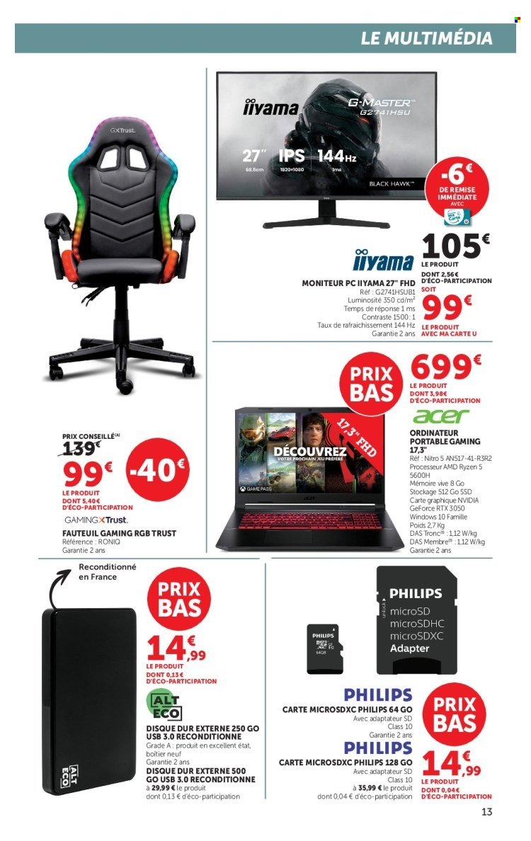 Catalogue HYPER U - L'avant match à prix bas