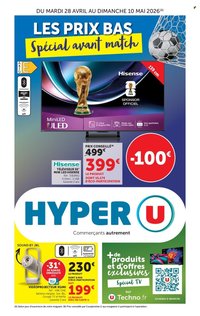Catalogue HYPER U - L'avant match à prix bas