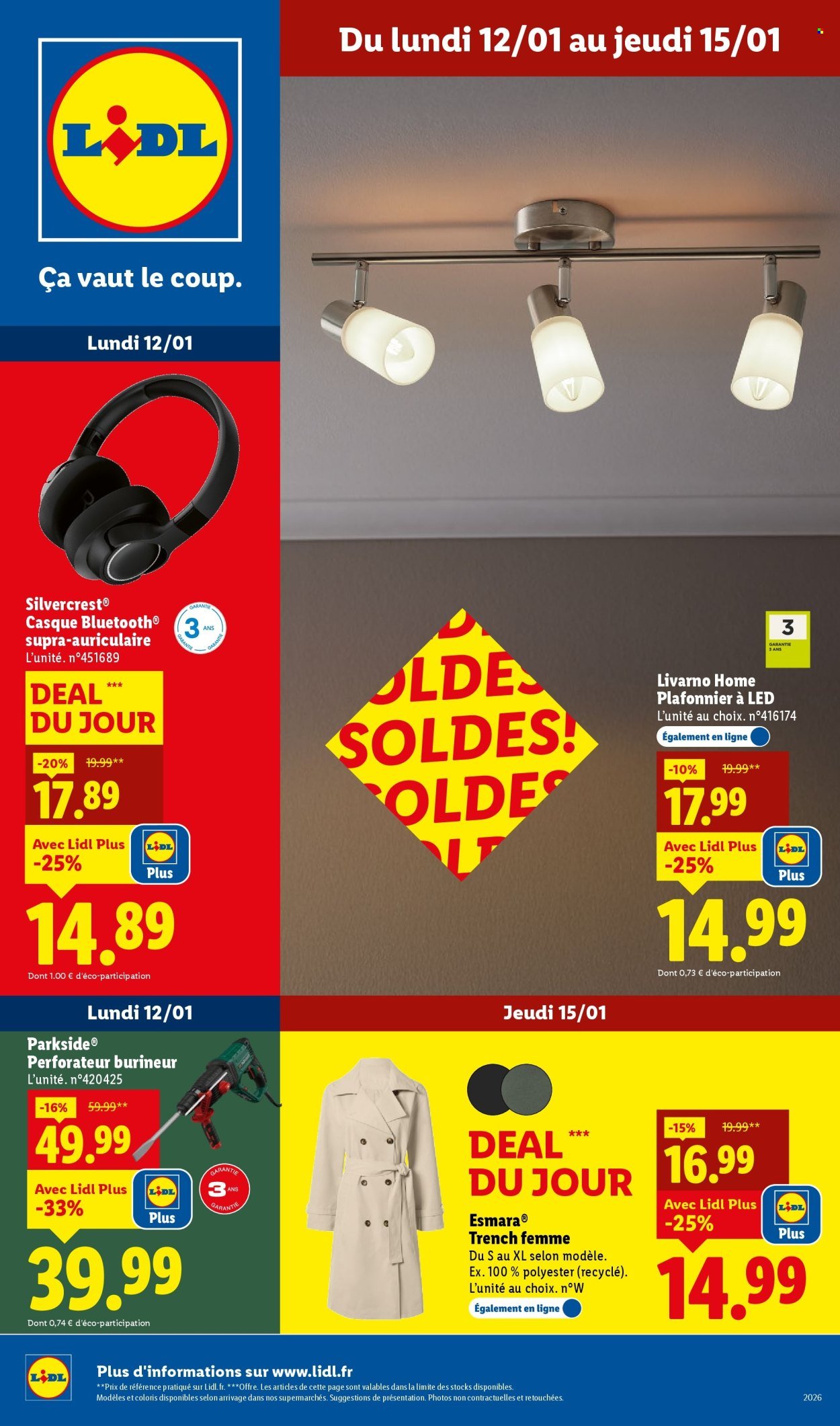 Catalogue LIDL - Soldes Lidl : Jusqu'à -75% !