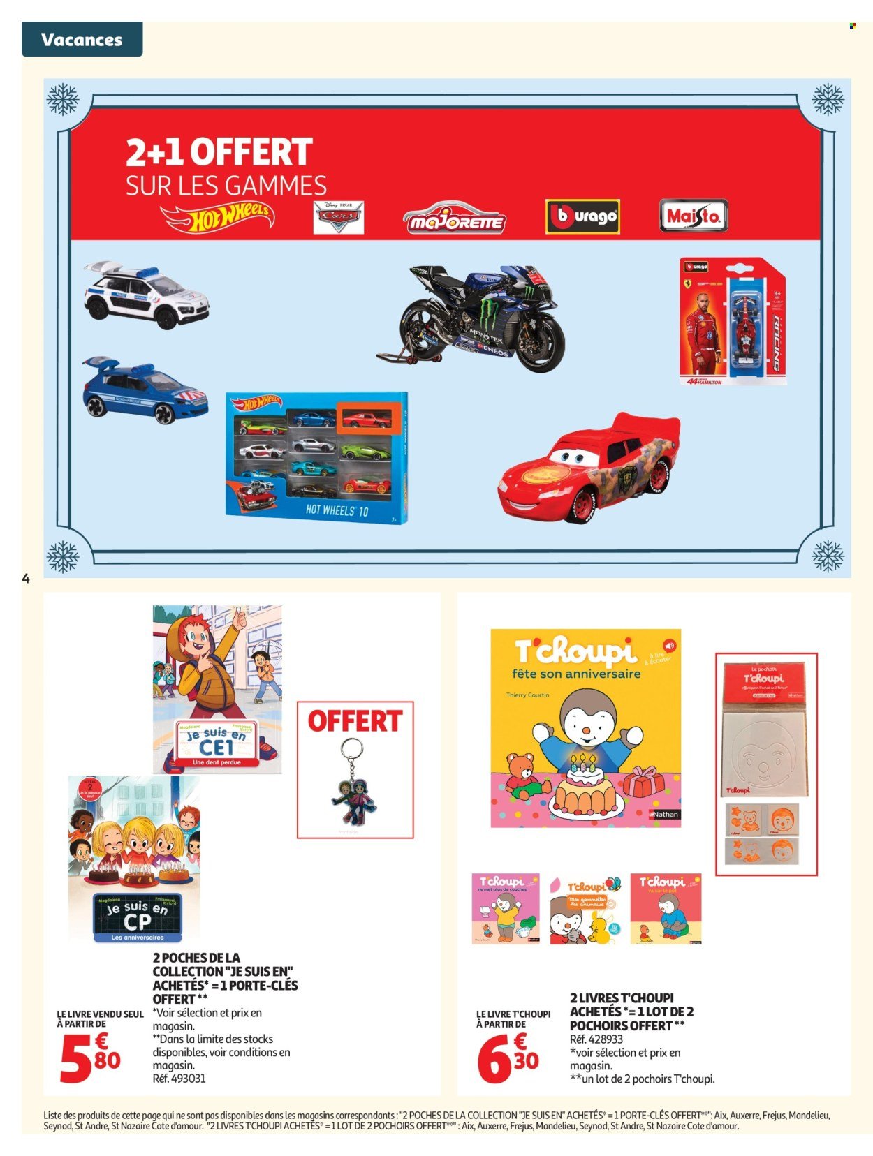 Catalogue AUCHAN - Valises et vacances