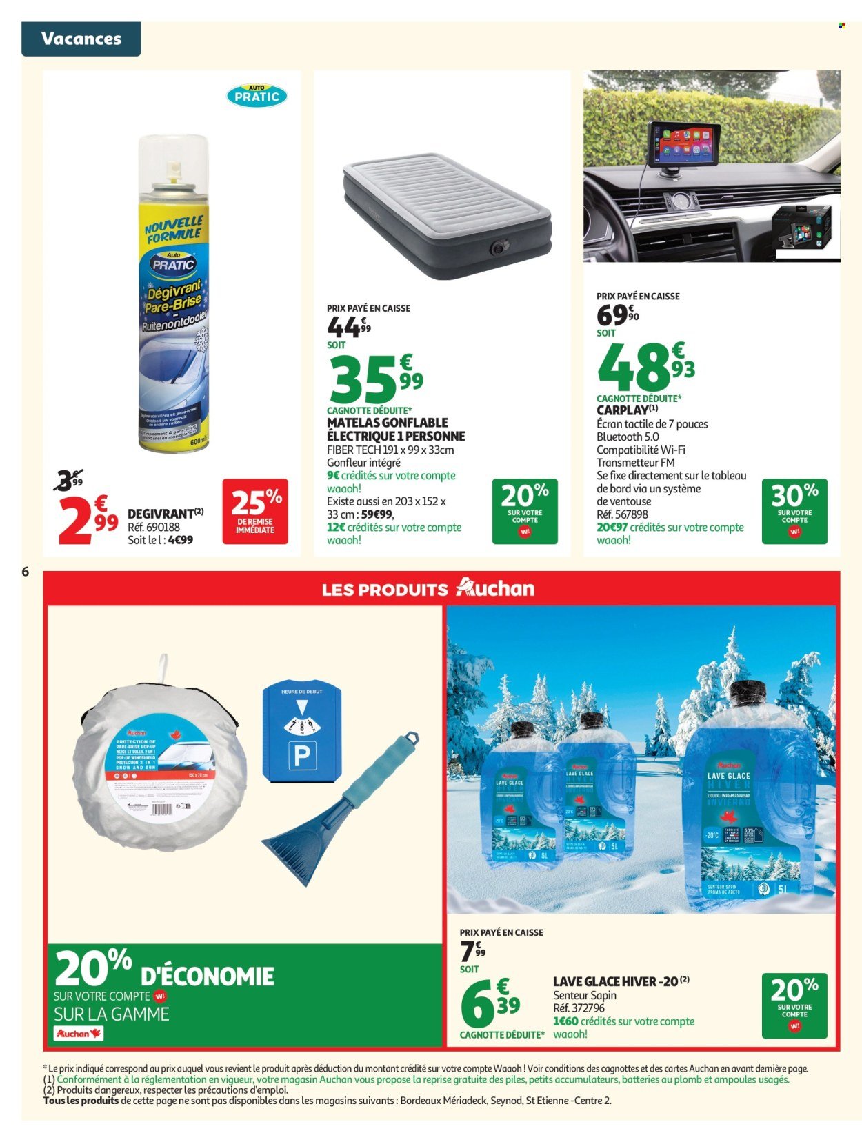 Catalogue AUCHAN - Valises et vacances
