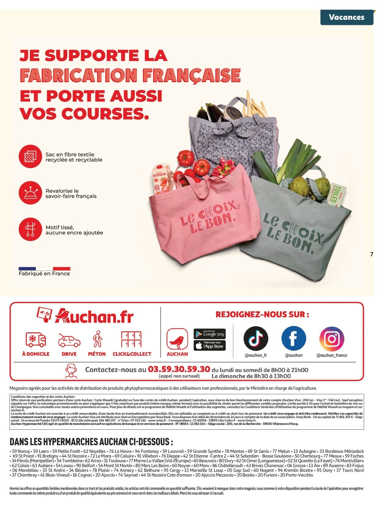 Catalogue AUCHAN - Valises et vacances