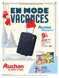 Catalogue AUCHAN - Valises et vacances