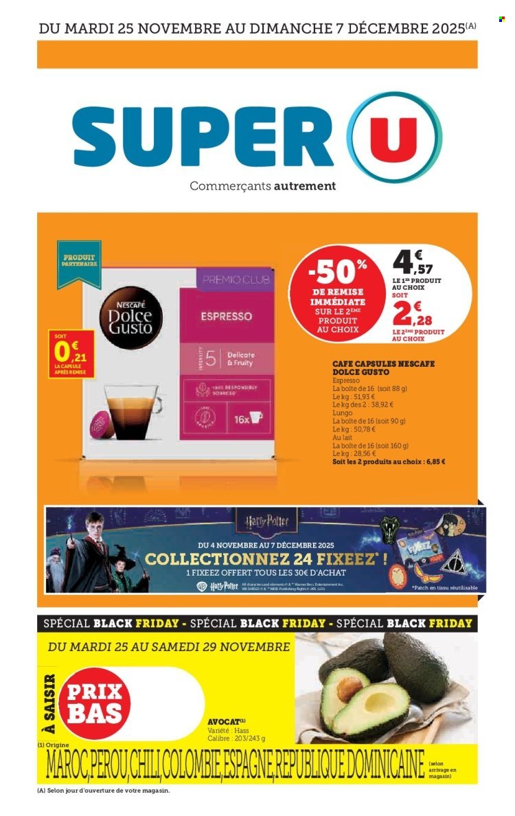 Catalogue SUPER U - Les prix bas de la semaine