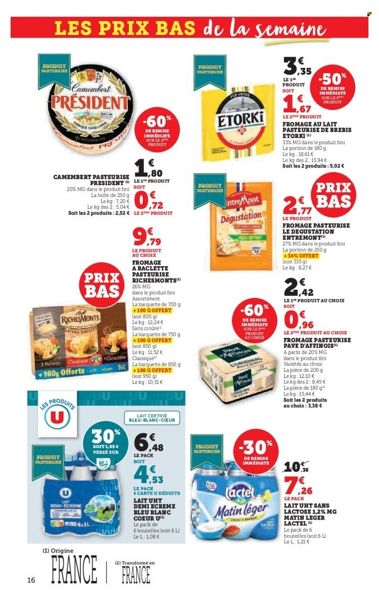 Catalogue SUPER U - Les prix bas de la semaine