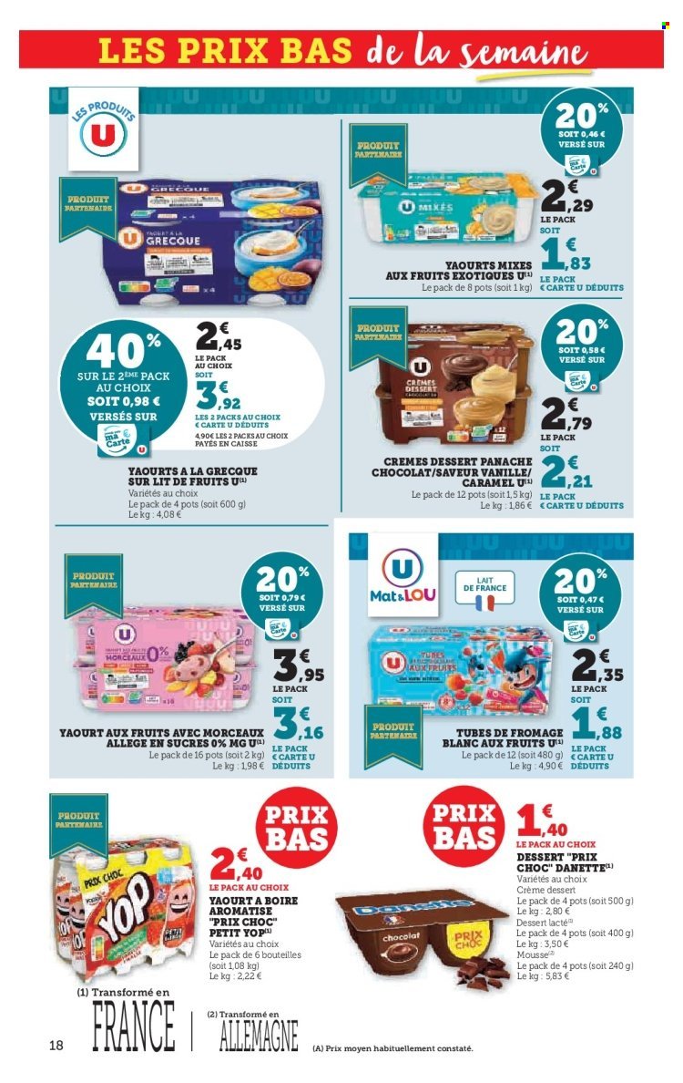 Catalogue SUPER U - Les prix bas de la semaine