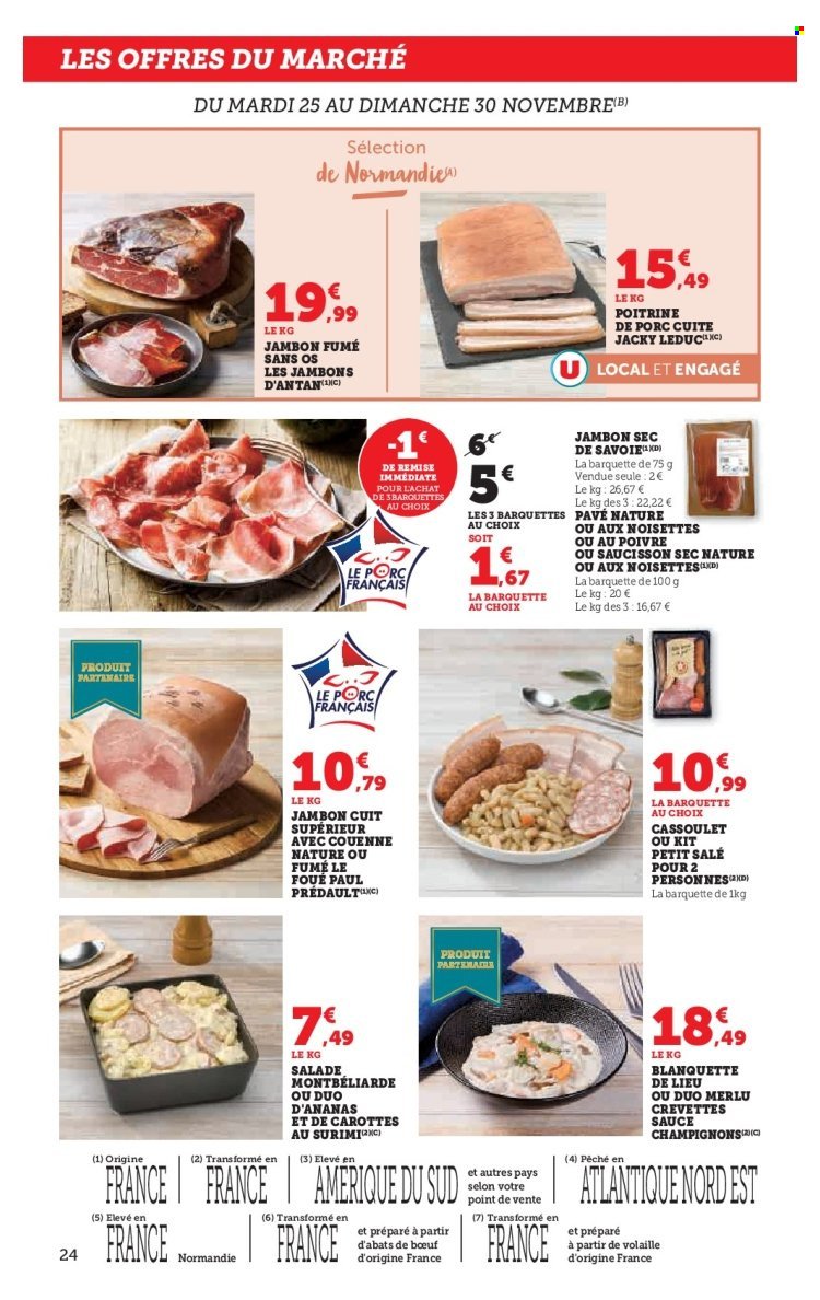 Catalogue SUPER U - Les prix bas de la semaine