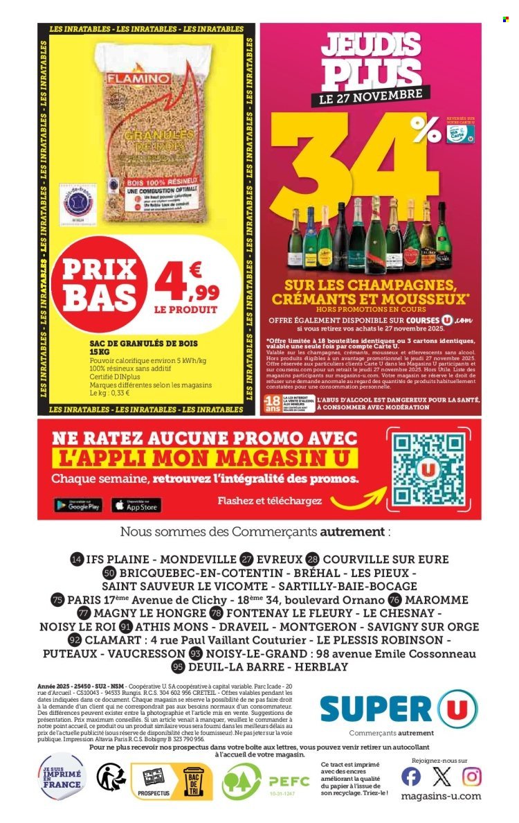 Catalogue SUPER U - Les prix bas de la semaine