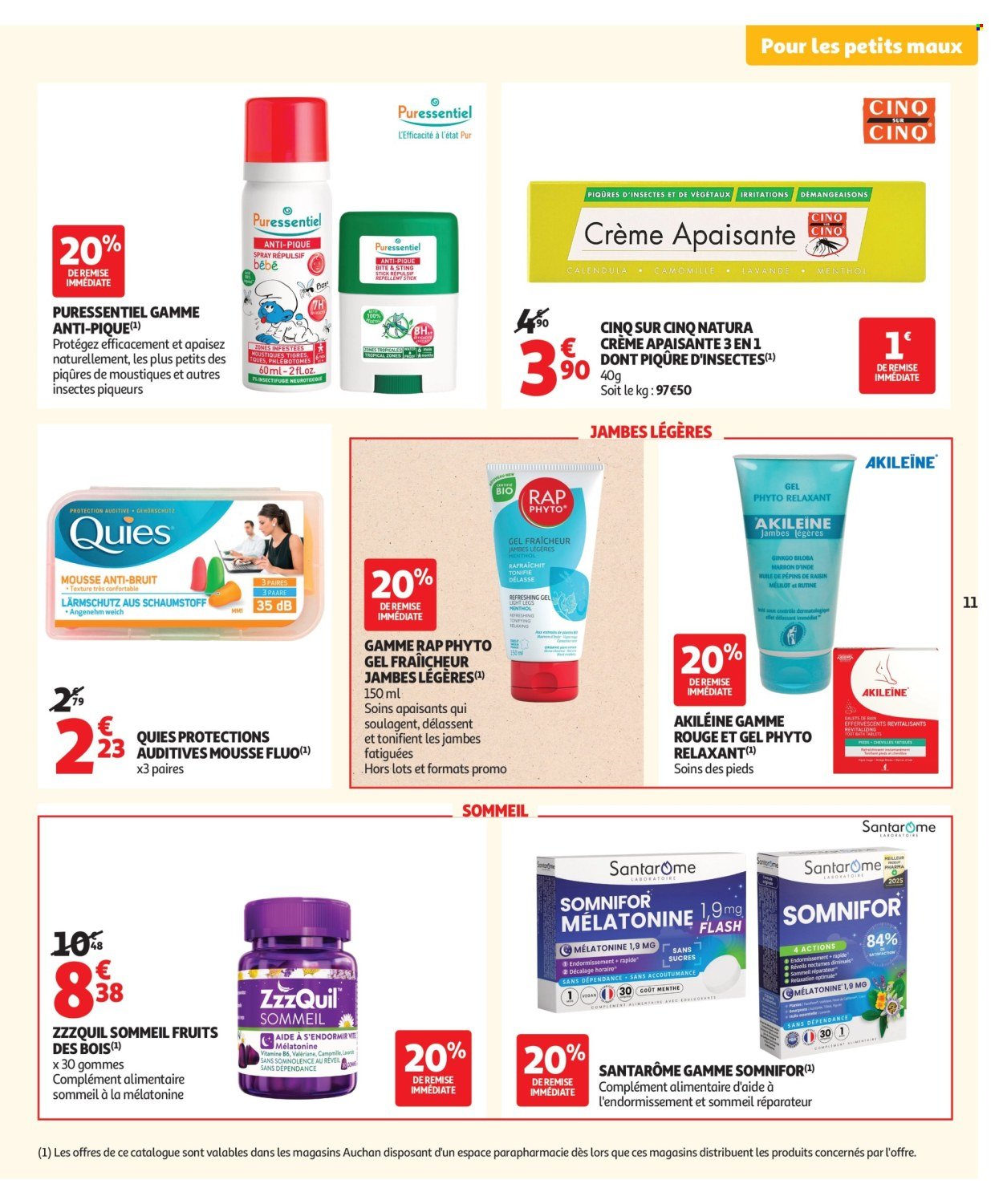 Catalogue AUCHAN - Parapharmacie, beauté