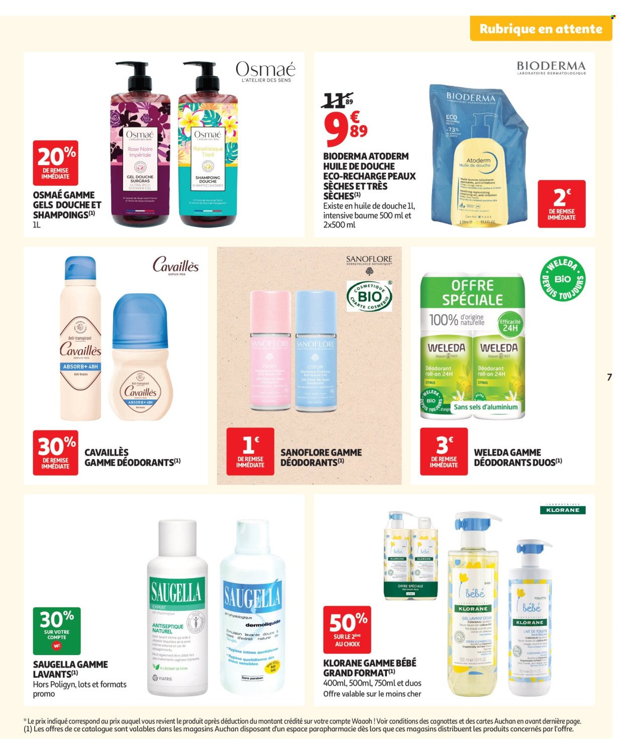Catalogue AUCHAN - Parapharmacie, beauté