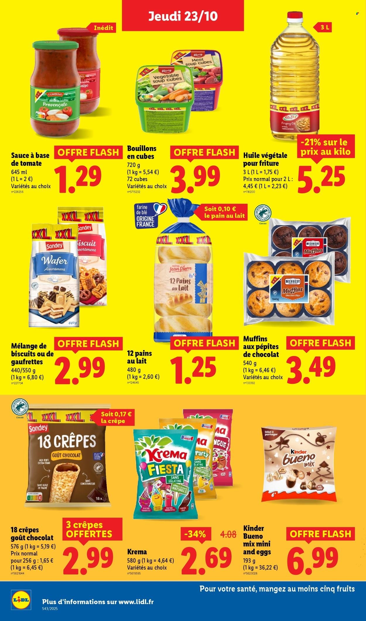 Catalogue LIDL - Les promos de la semaine (2025-10-23 - 2025-10-29)