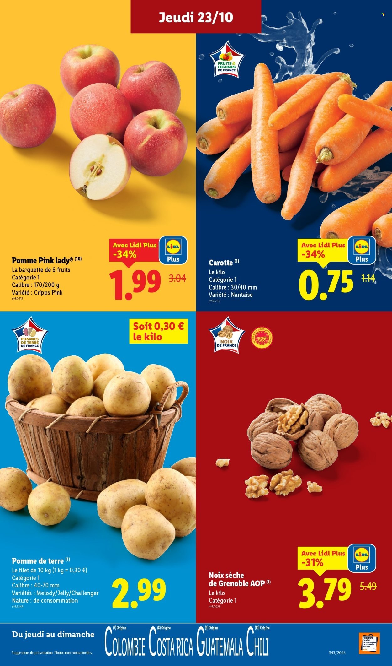 Catalogue LIDL - Les promos de la semaine (2025-10-23 - 2025-10-29)