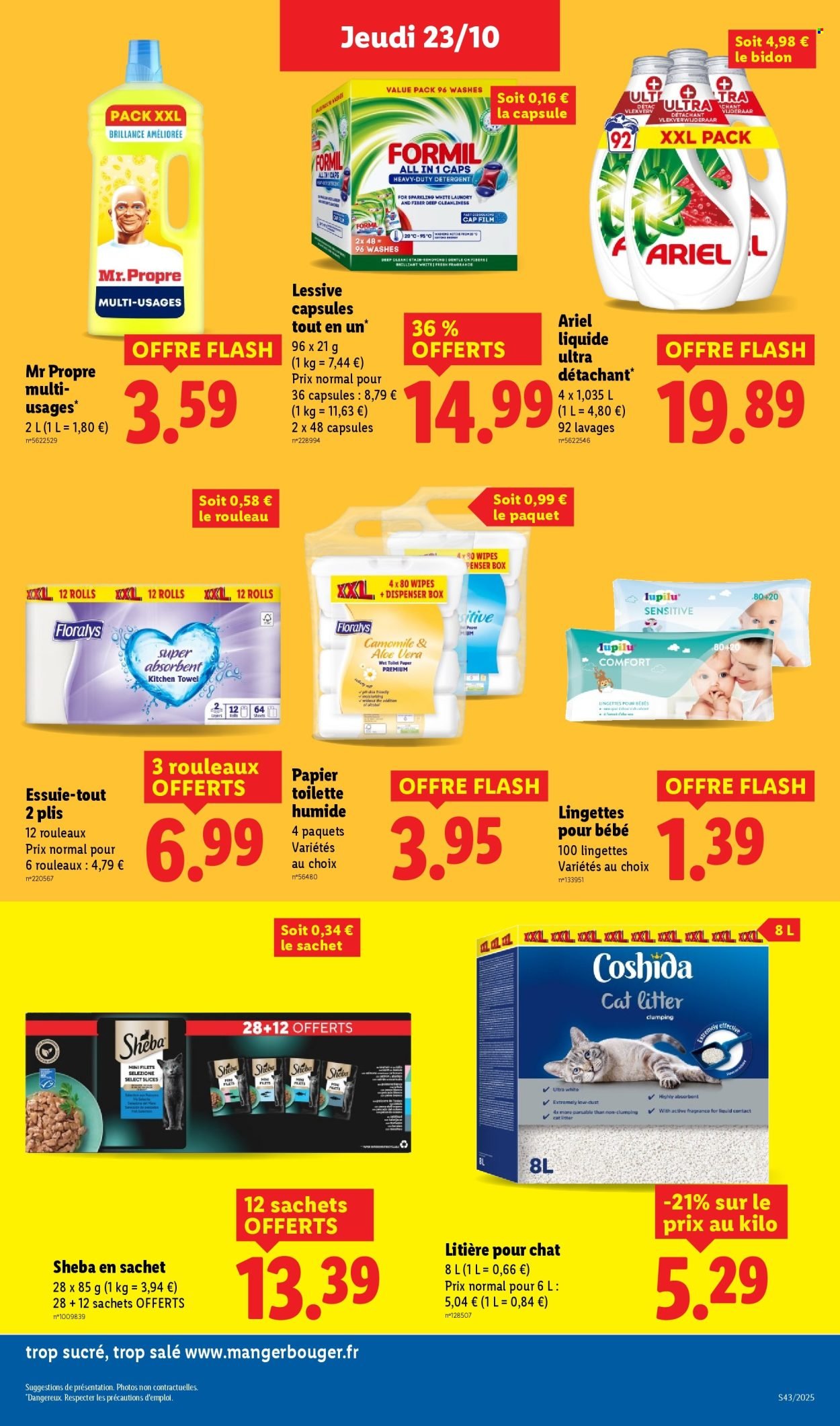 Catalogue LIDL - Les promos de la semaine (2025-10-23 - 2025-10-29)