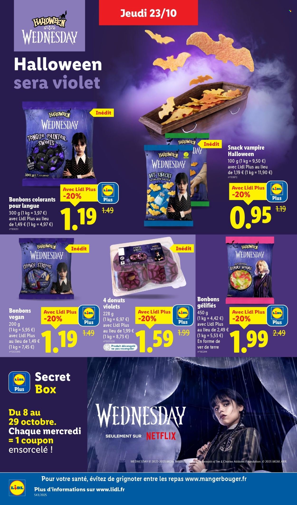 Catalogue LIDL - Les promos de la semaine (2025-10-23 - 2025-10-29)