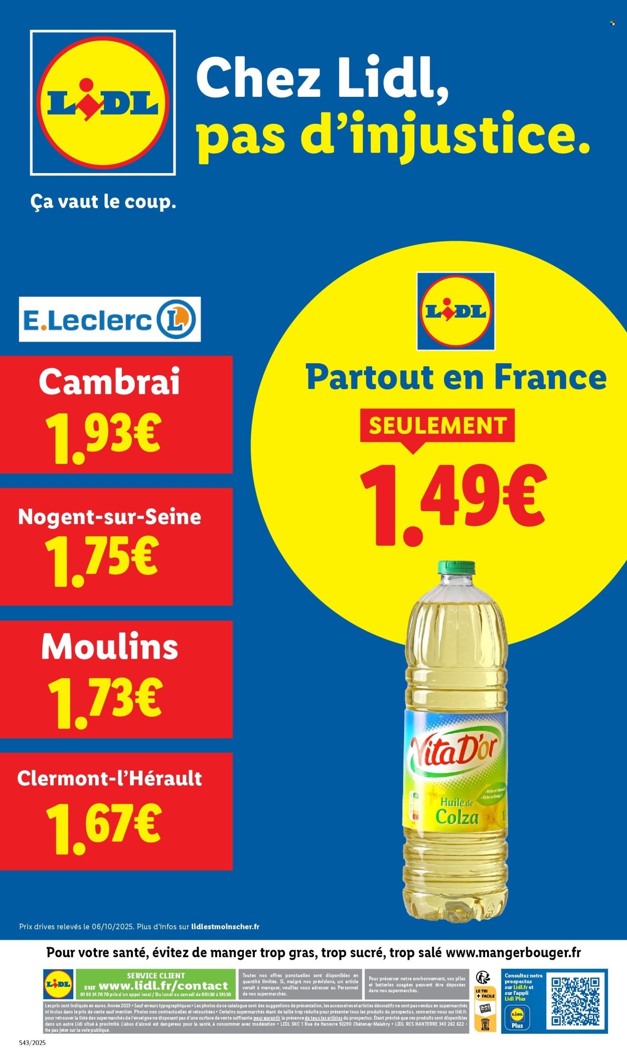 Catalogue LIDL - Les promos de la semaine (2025-10-23 - 2025-10-29)