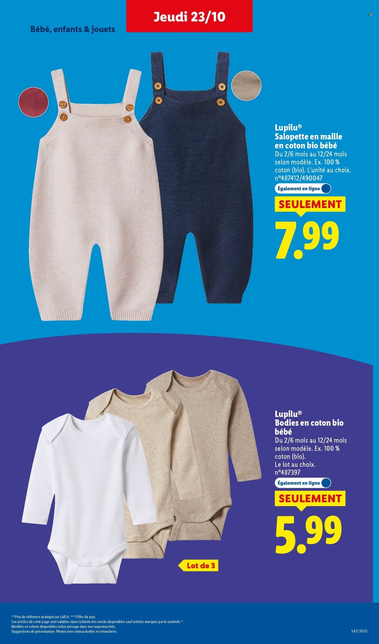 Catalogue LIDL - Les promos de la semaine (2025-10-23 - 2025-10-29)