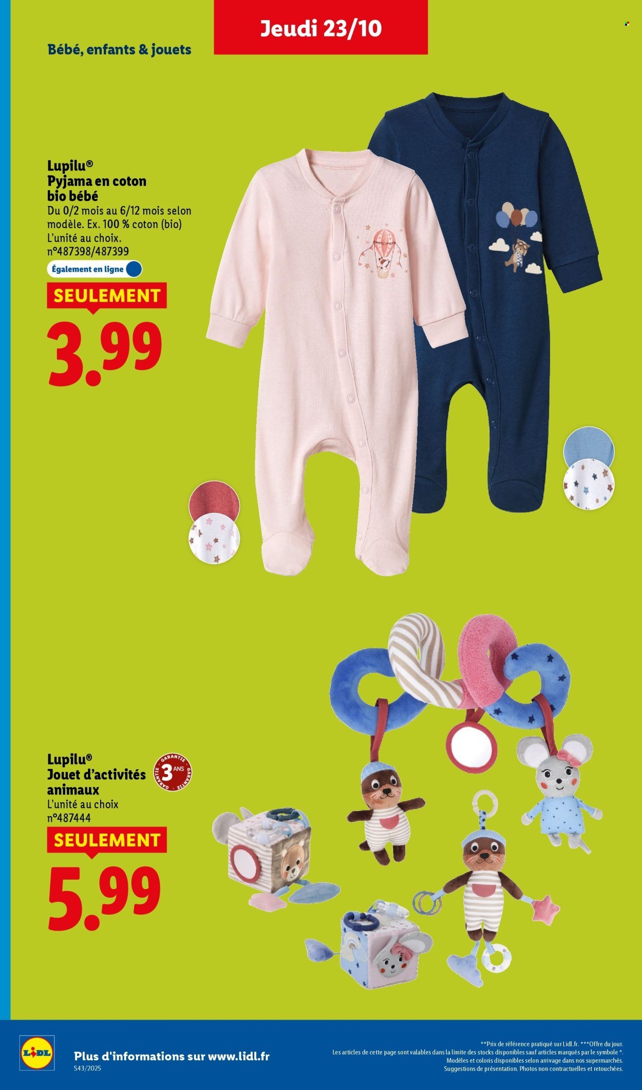 Catalogue LIDL - Les promos de la semaine (2025-10-23 - 2025-10-29)