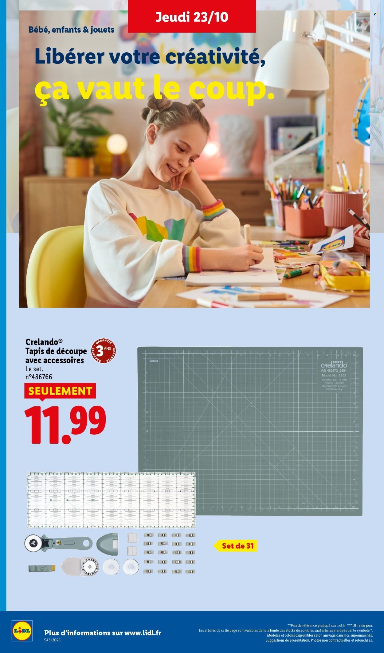 Catalogue LIDL - Les promos de la semaine (2025-10-23 - 2025-10-29)