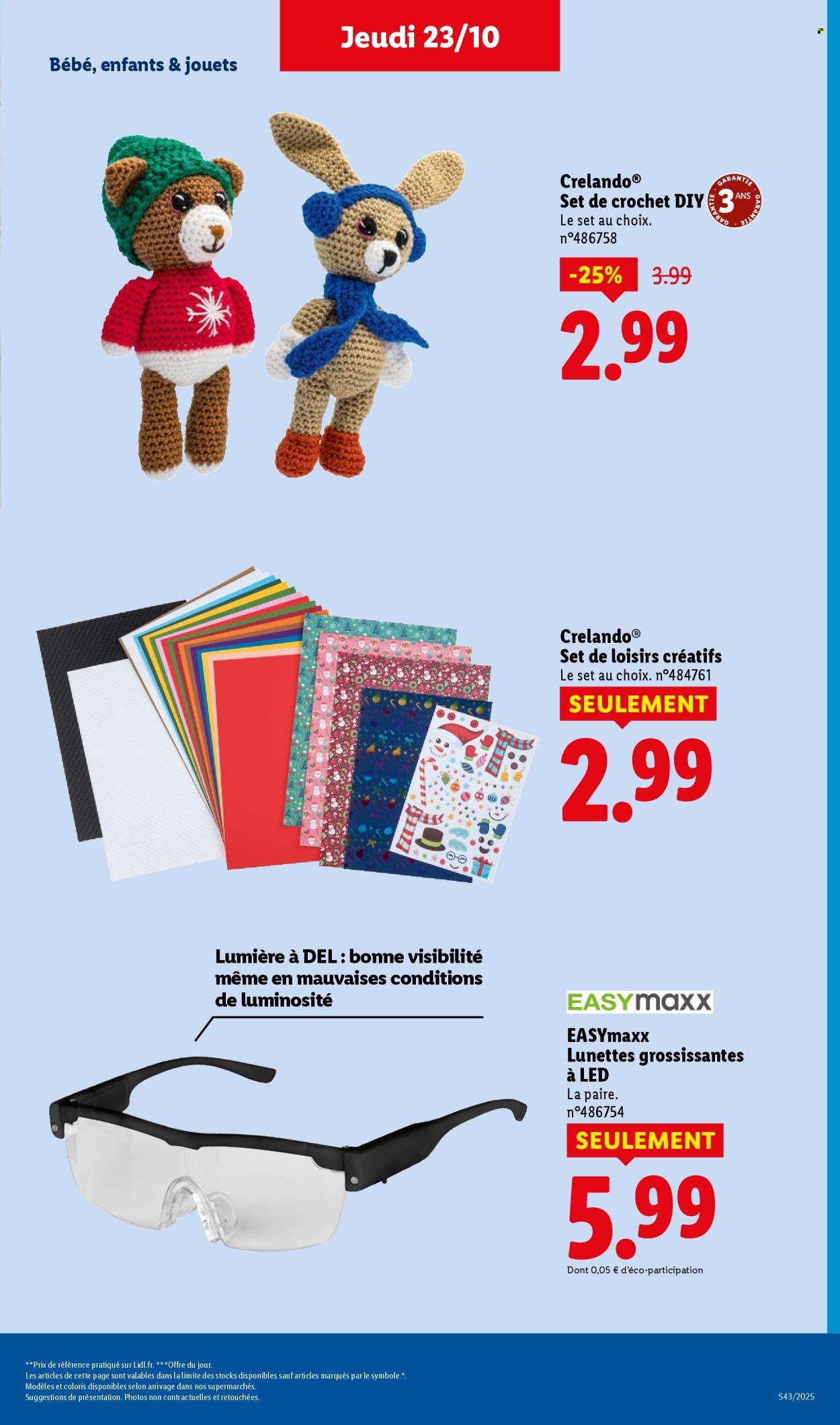 Catalogue LIDL - Les promos de la semaine (2025-10-23 - 2025-10-29)