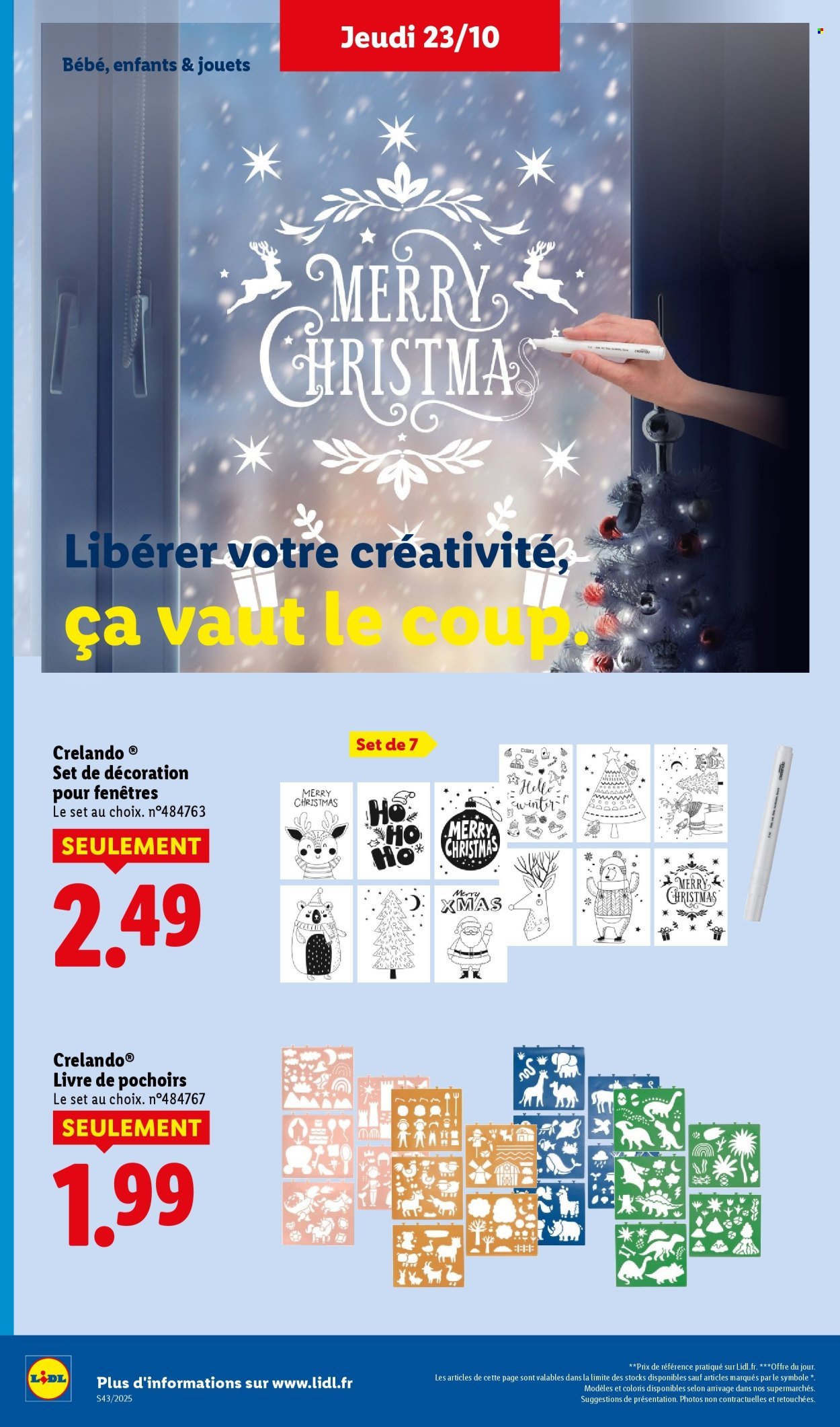 Catalogue LIDL - Les promos de la semaine (2025-10-23 - 2025-10-29)