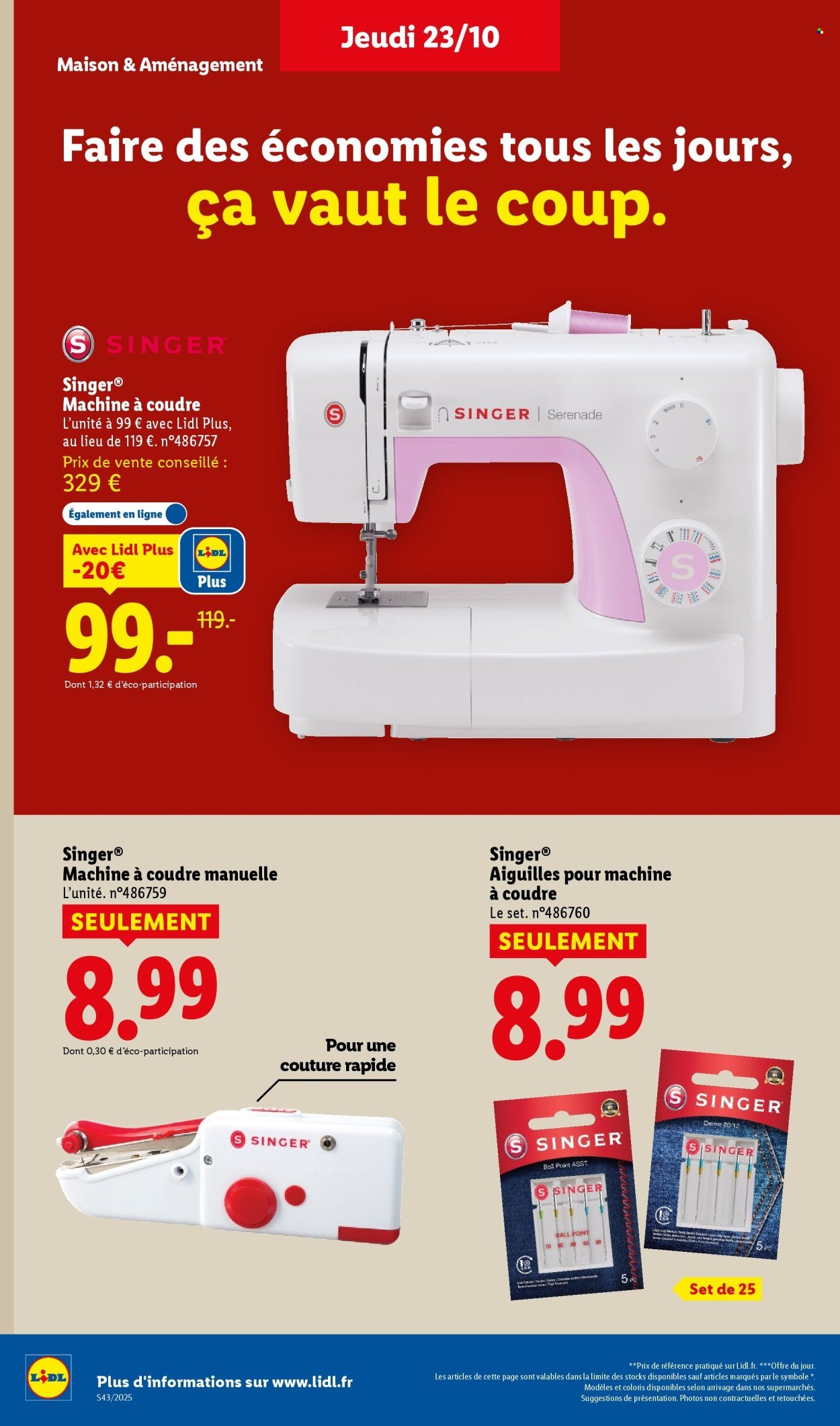 Catalogue LIDL - Les promos de la semaine (2025-10-23 - 2025-10-29)