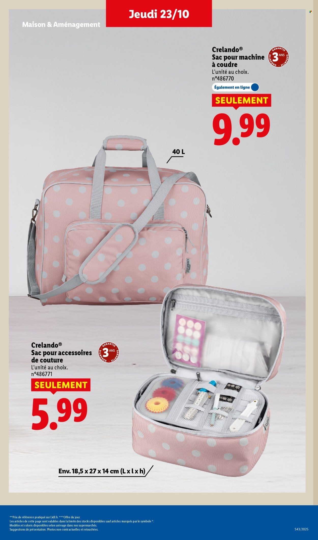 Catalogue LIDL - Les promos de la semaine (2025-10-23 - 2025-10-29)