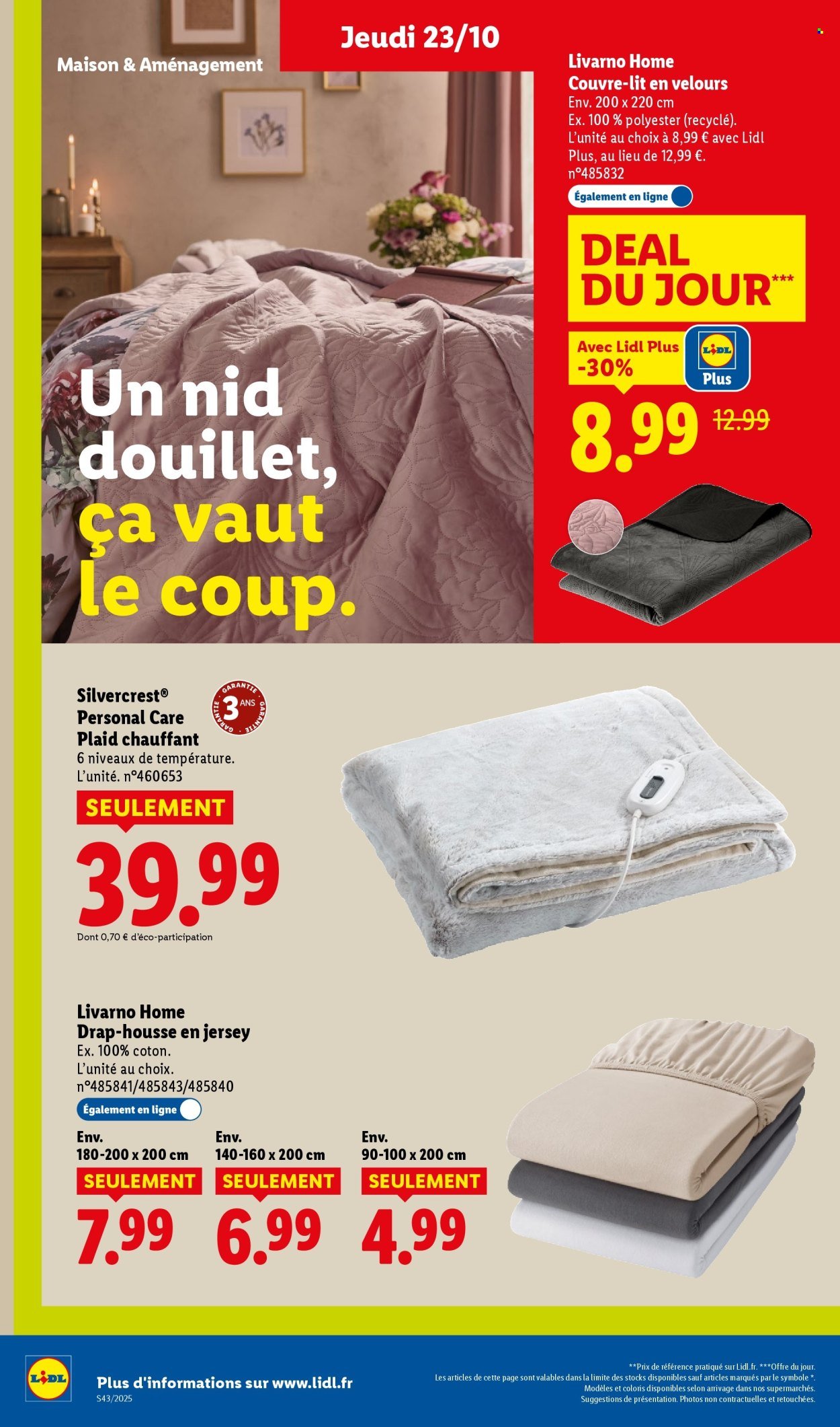 Catalogue LIDL - Les promos de la semaine (2025-10-23 - 2025-10-29)