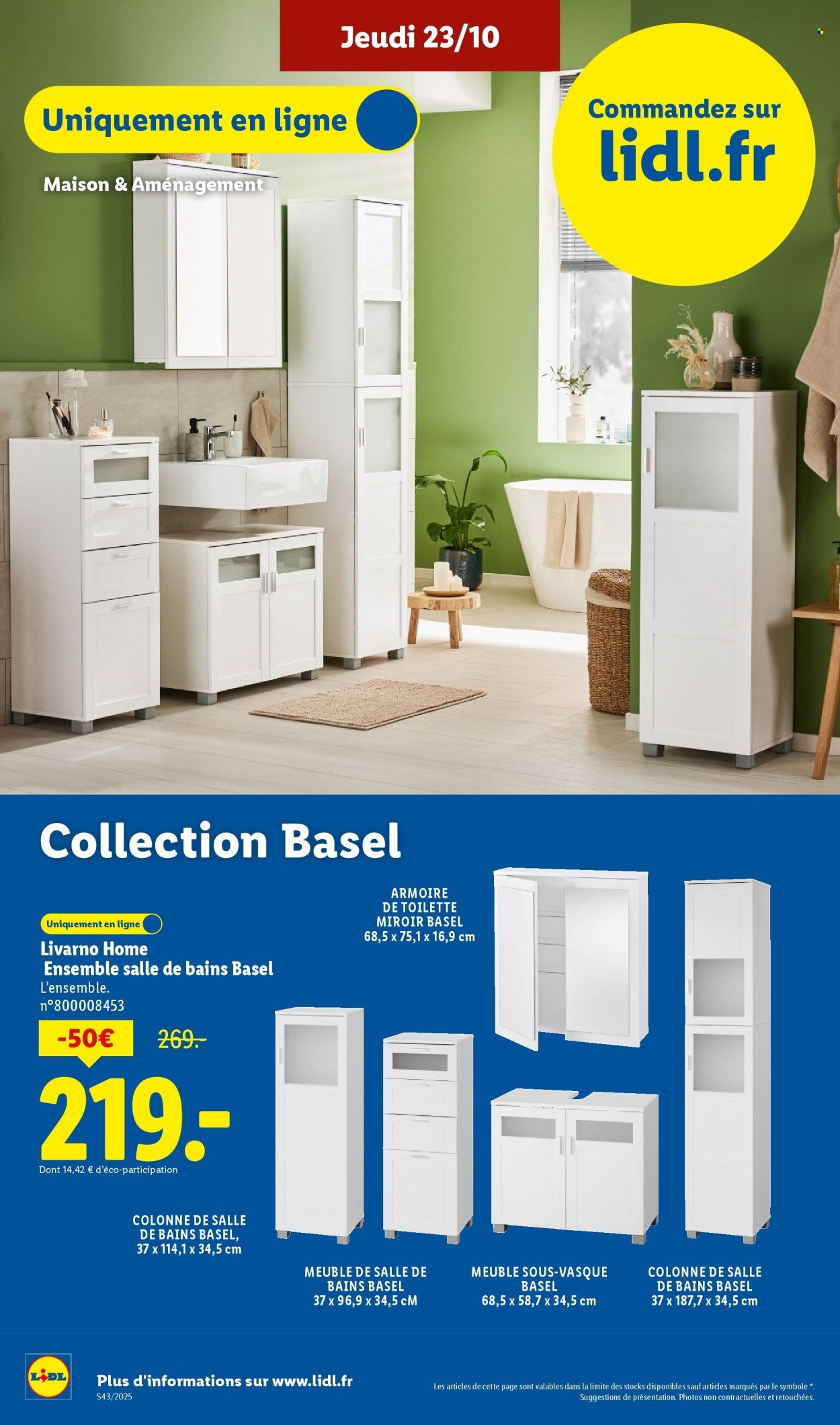 Catalogue LIDL - Les promos de la semaine (2025-10-23 - 2025-10-29)