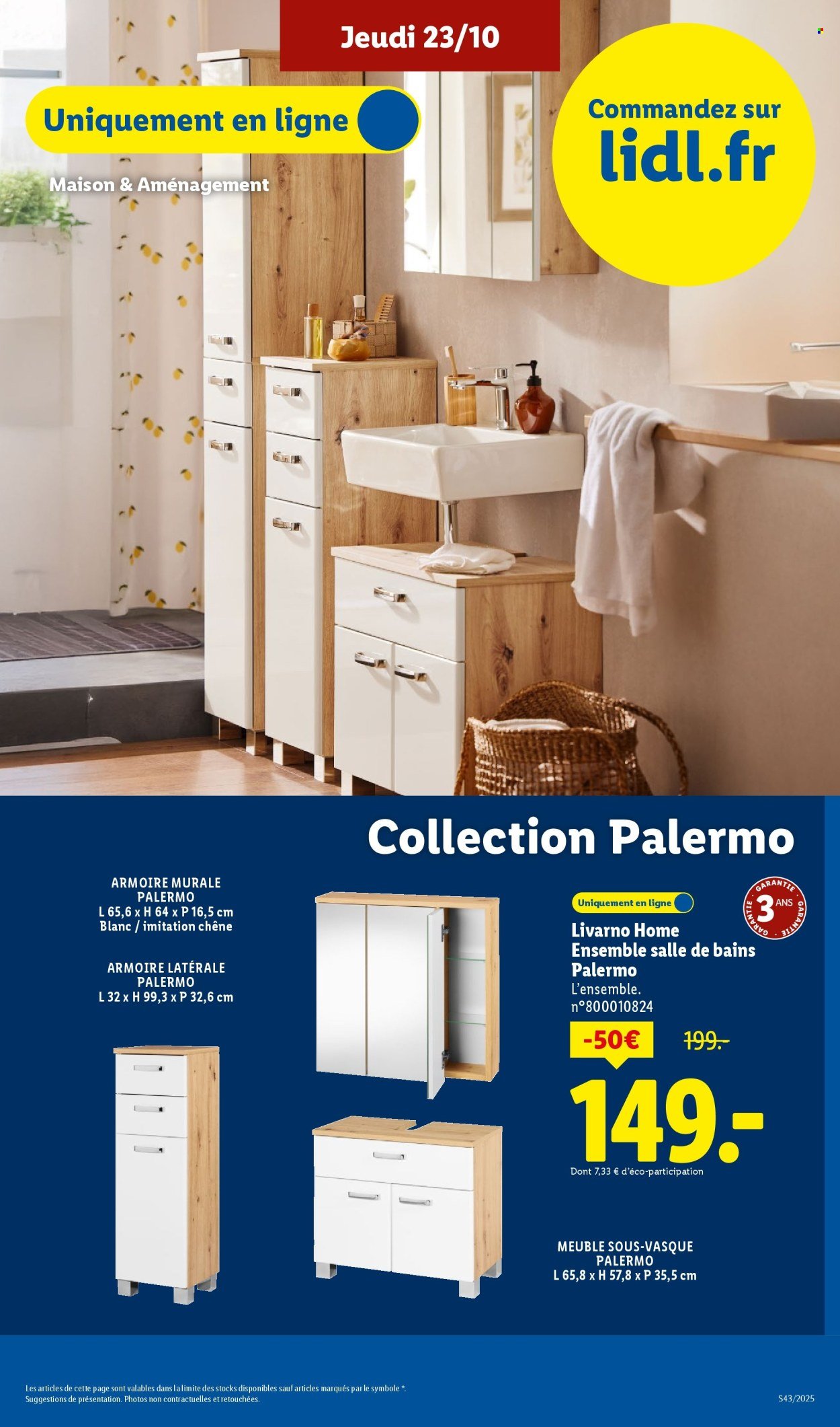 Catalogue LIDL - Les promos de la semaine (2025-10-23 - 2025-10-29)