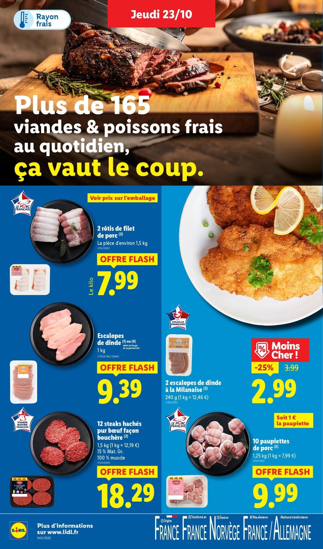 Catalogue LIDL - Les promos de la semaine (2025-10-23 - 2025-10-29)