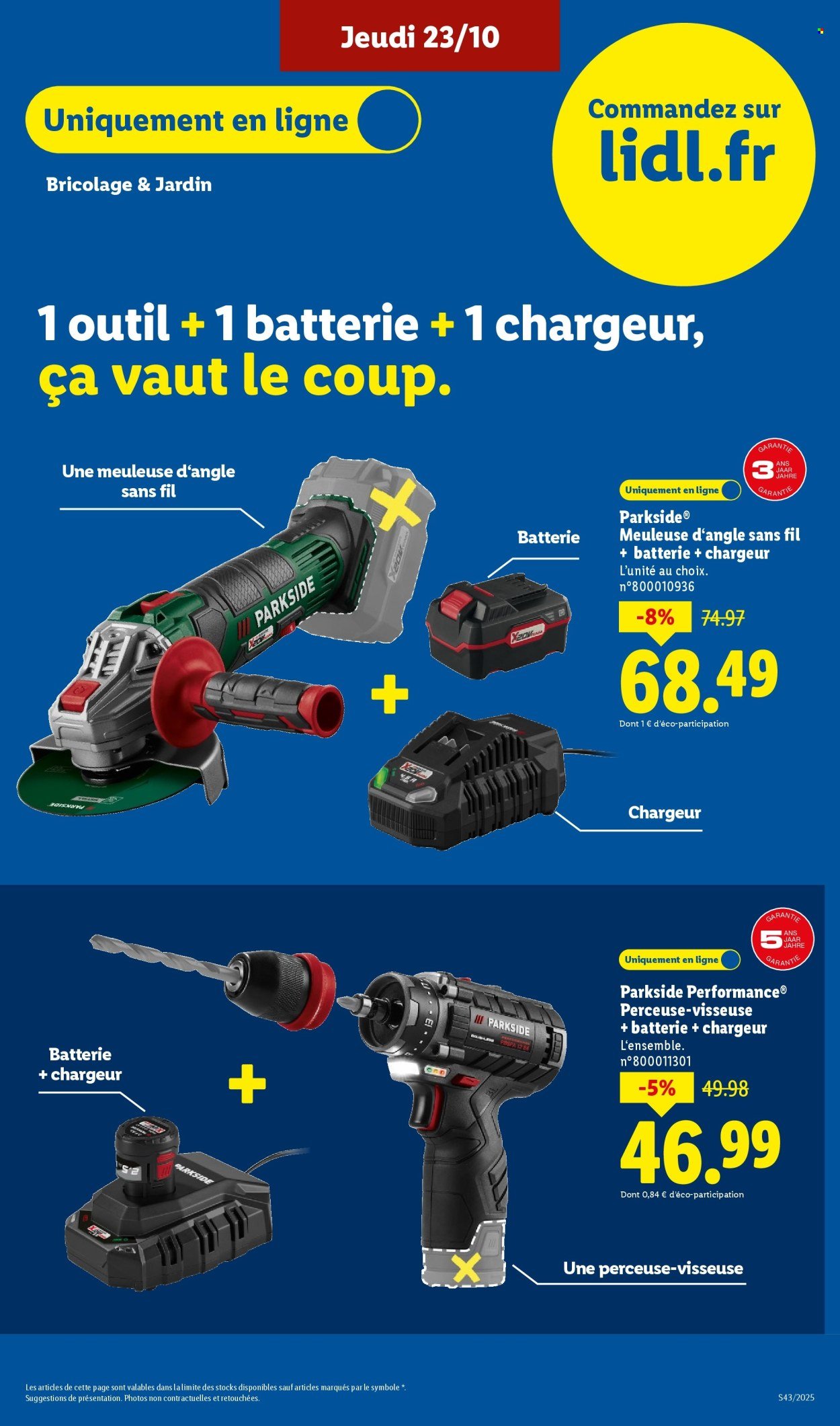 Catalogue LIDL - Les promos de la semaine (2025-10-23 - 2025-10-29)