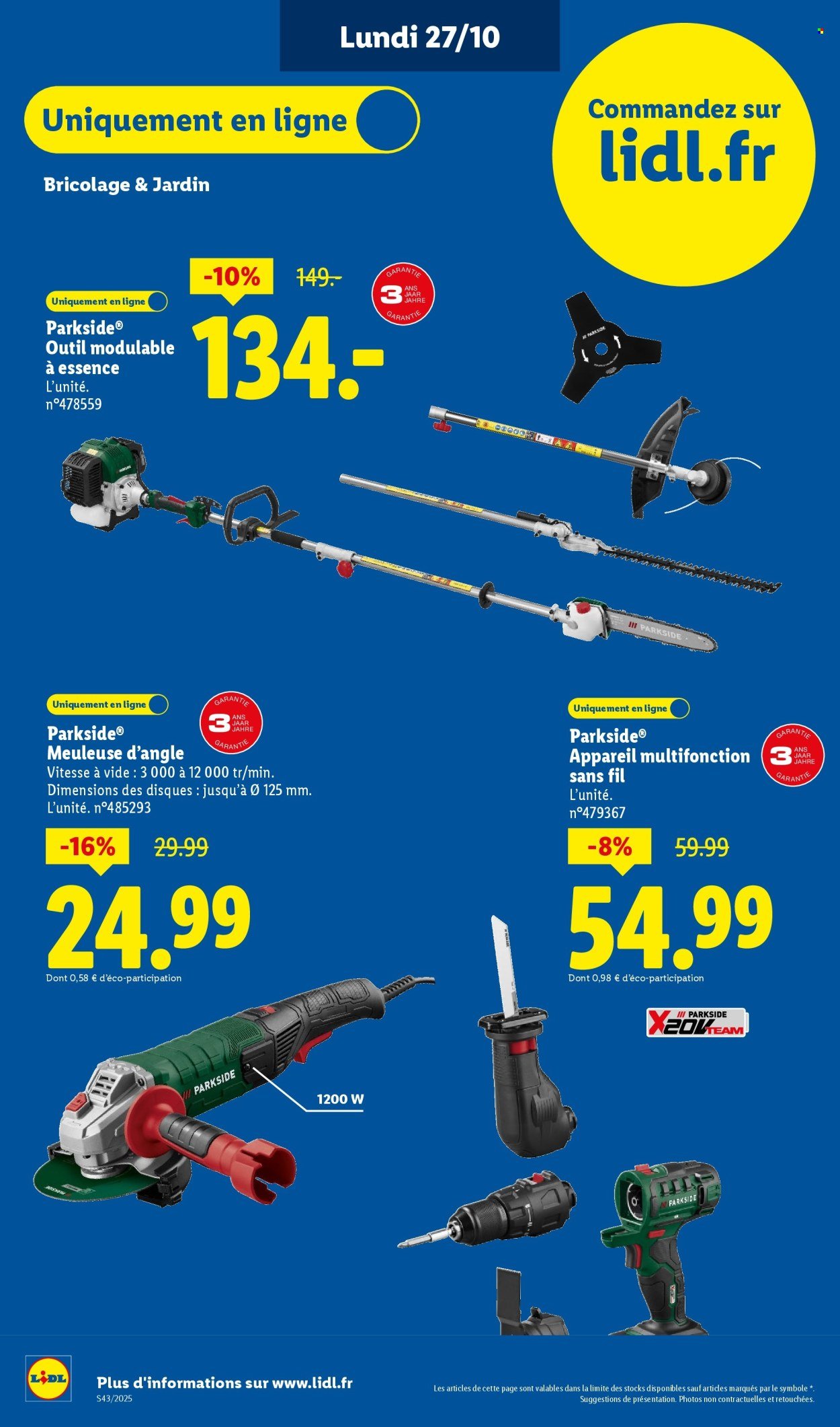 Catalogue LIDL - Les promos de la semaine (2025-10-23 - 2025-10-29)