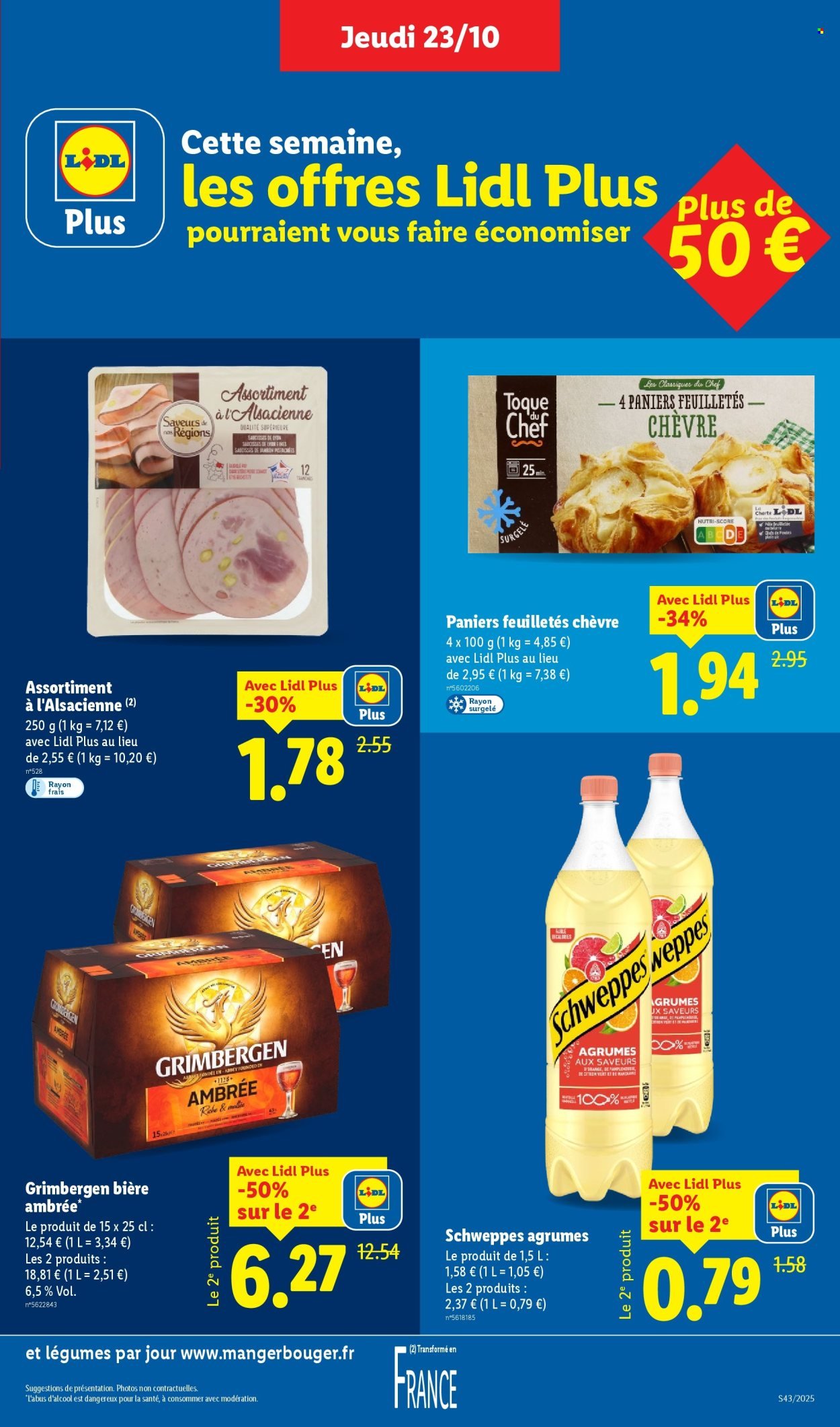 Catalogue LIDL - Les promos de la semaine (2025-10-23 - 2025-10-29)